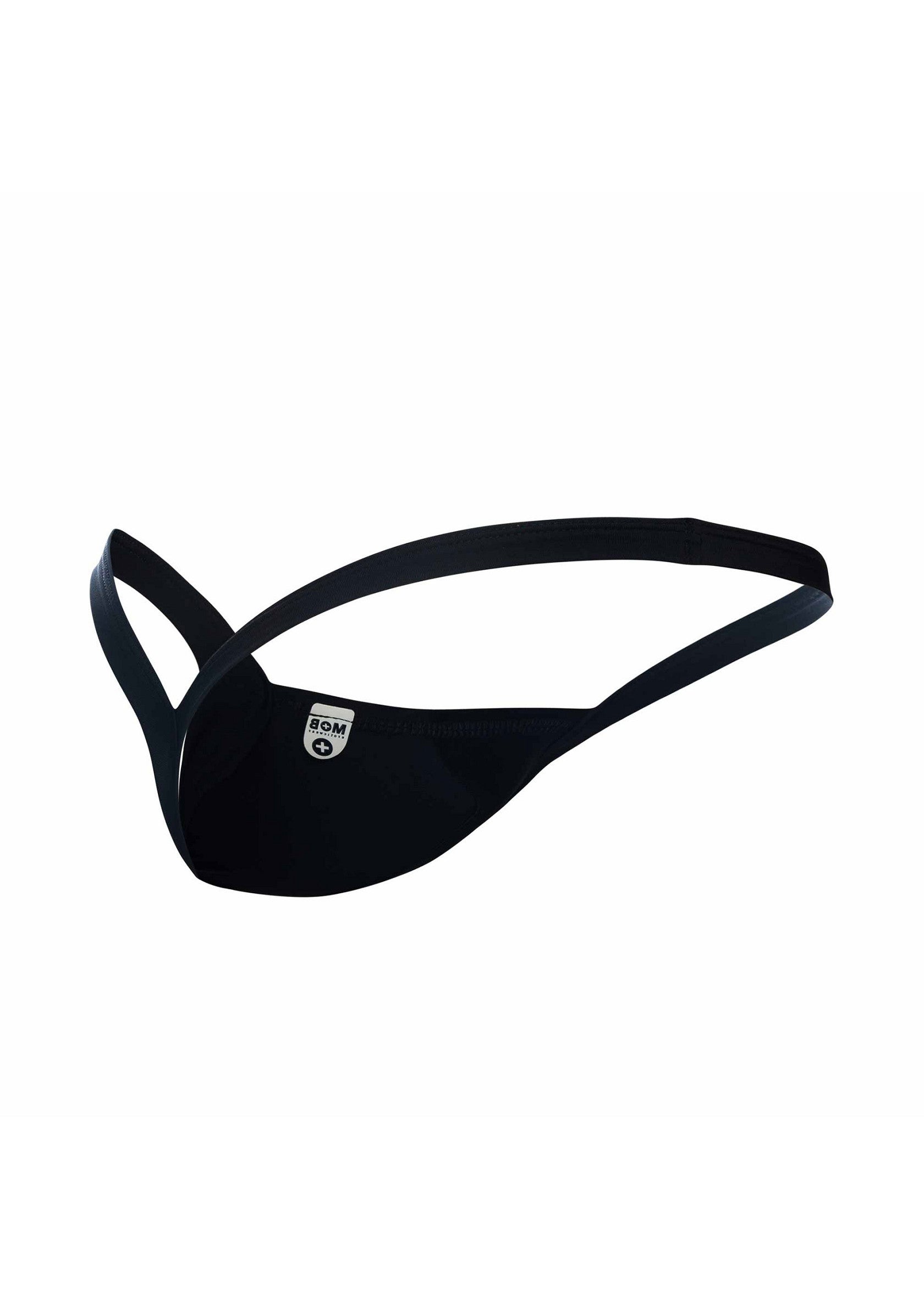 String noir pour homme, confort et maintien garantis. Idéal pour le sport ou le quotidien. Découvrez notre collection de sous-vêtements masculins.; Zwarte string voor heren, comfort en ondersteuning gegarandeerd. Ideaal voor sport of dagelijks gebruik. Bekijk onze collectie herenondergoed.; Black men's string, comfort and support guaranteed. Ideal for sports or everyday wear. Check out our collection of men's underwear.