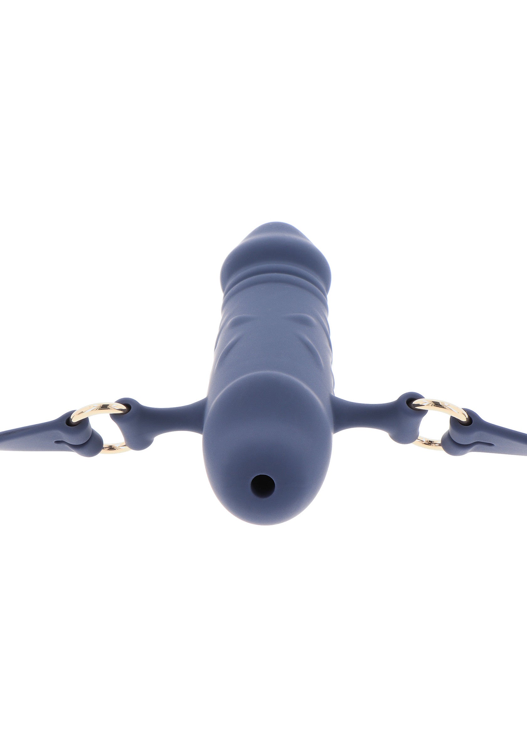Gode vibrant bleu avec harnais pour une expérience intense et personnalisable.; Blauwe vibrerende dildo met harnas voor een intense en persoonlijke ervaring.; Blue vibrating dildo with harness for an intense and customizable experience.