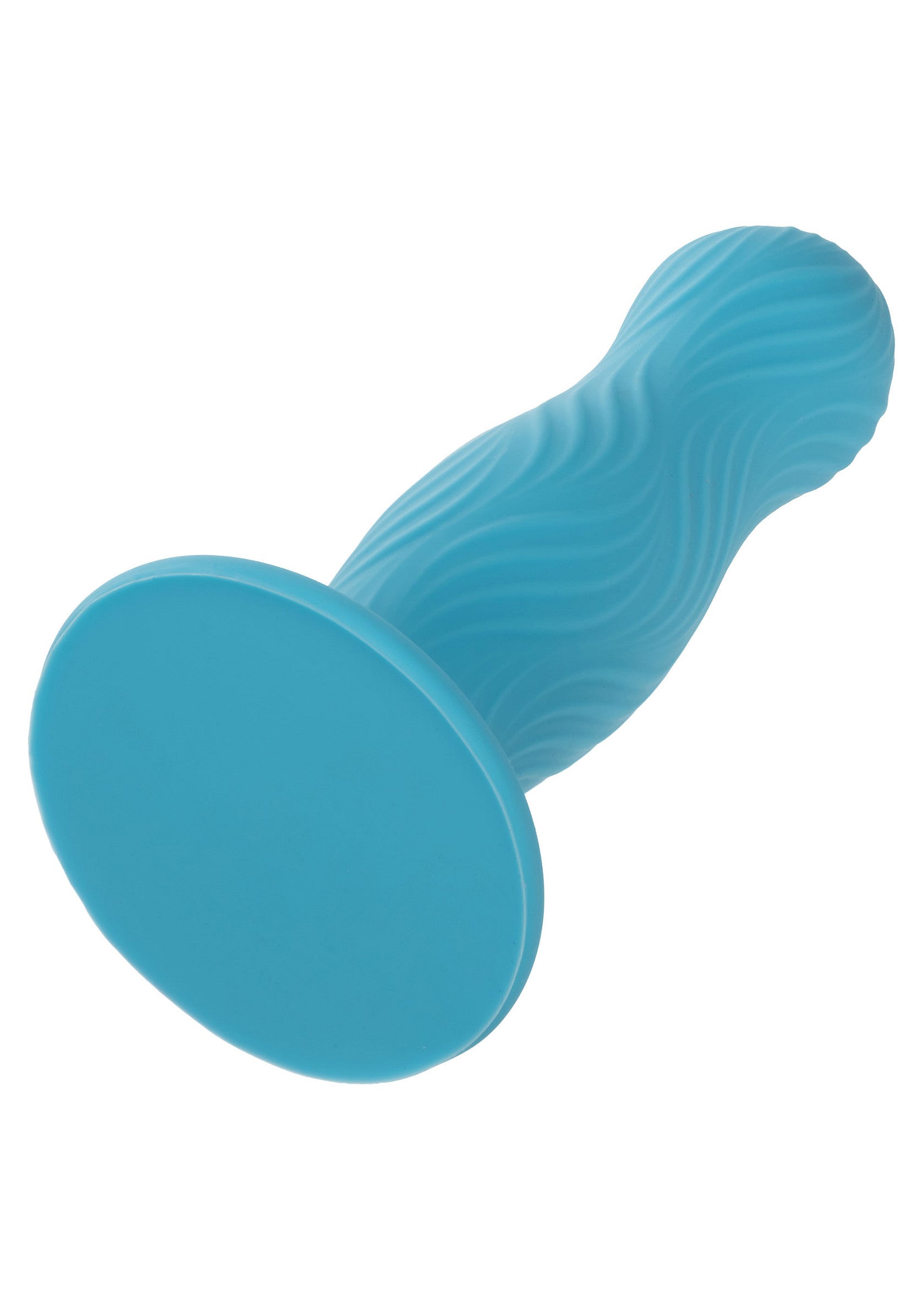 Plug anal texturé bleu pour une stimulation intense. Découvrez le plaisir avec ce jouet lisse et sûr.; Blauwe getextureerde anale plug voor intense stimulatie. Ontdek plezier met dit gladde, veilige speeltje.; Blue textured anal plug for intense stimulation. Discover pleasure with this smooth, safe toy.