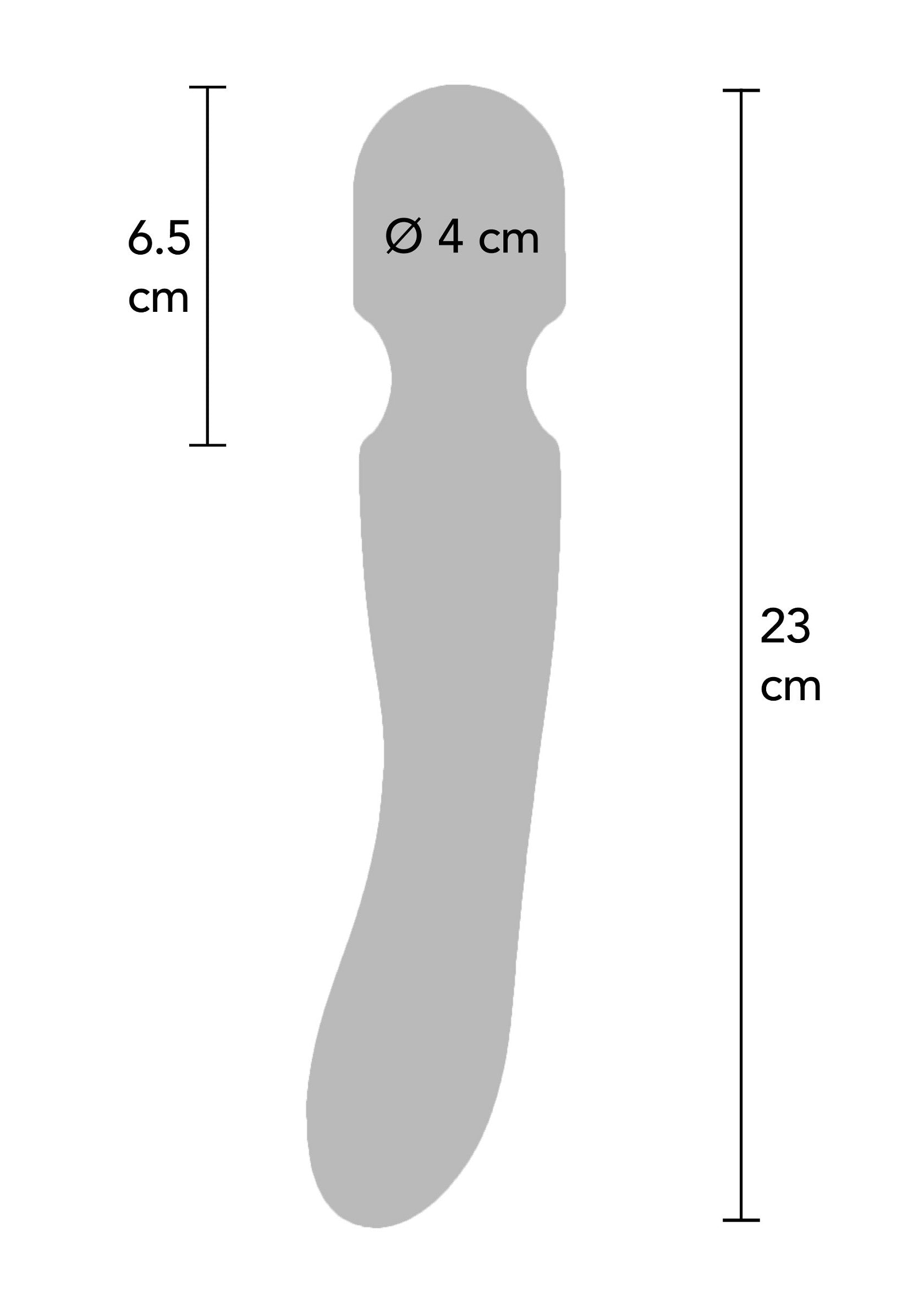 Spatule de cuisine, dimensions 23cm de long, tête de 6.5cm avec un diamètre de 4cm.; Keukenspatel, afmetingen 23cm lang, kop van 6.5cm met een diameter van 4cm.; Kitchen spatula, dimensions 23cm long, 6.5cm head with a diameter of 4cm.