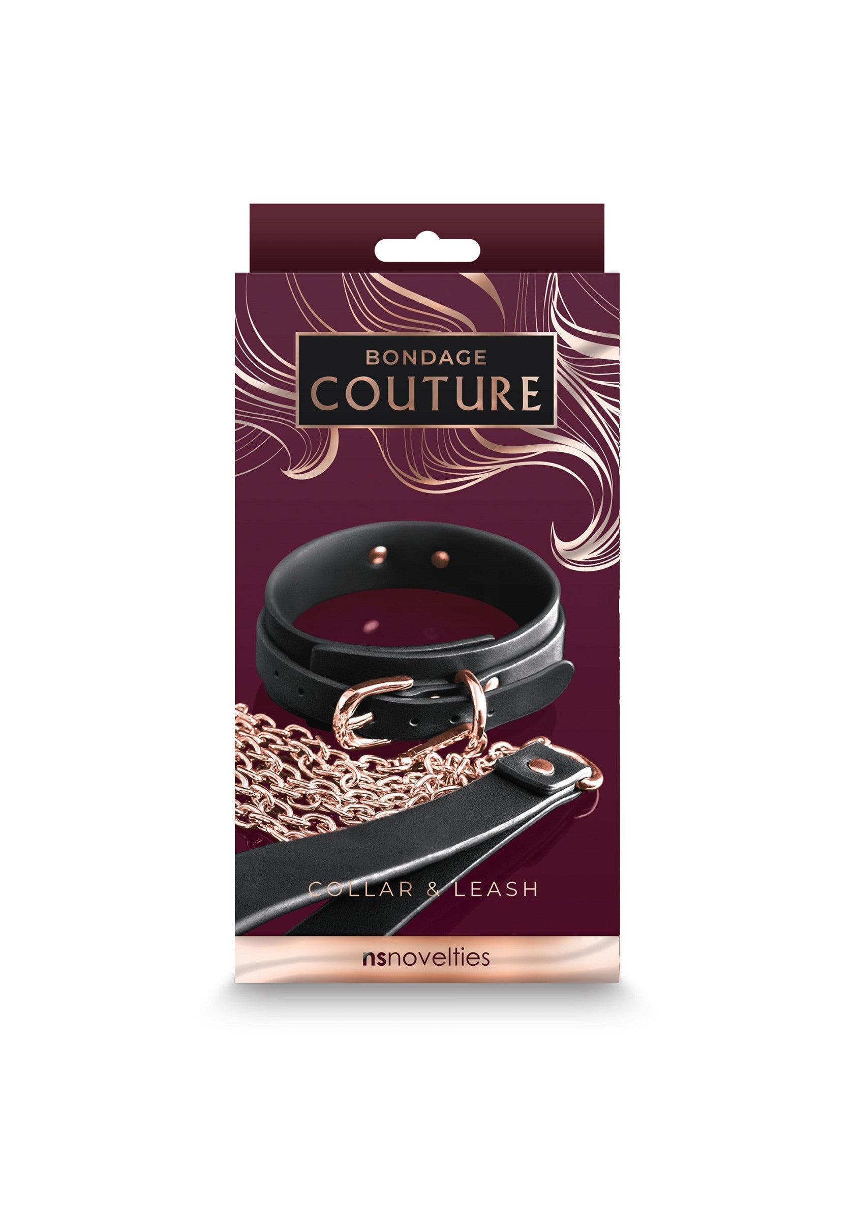 NS Novelties Bondage Couture Collar & Leash