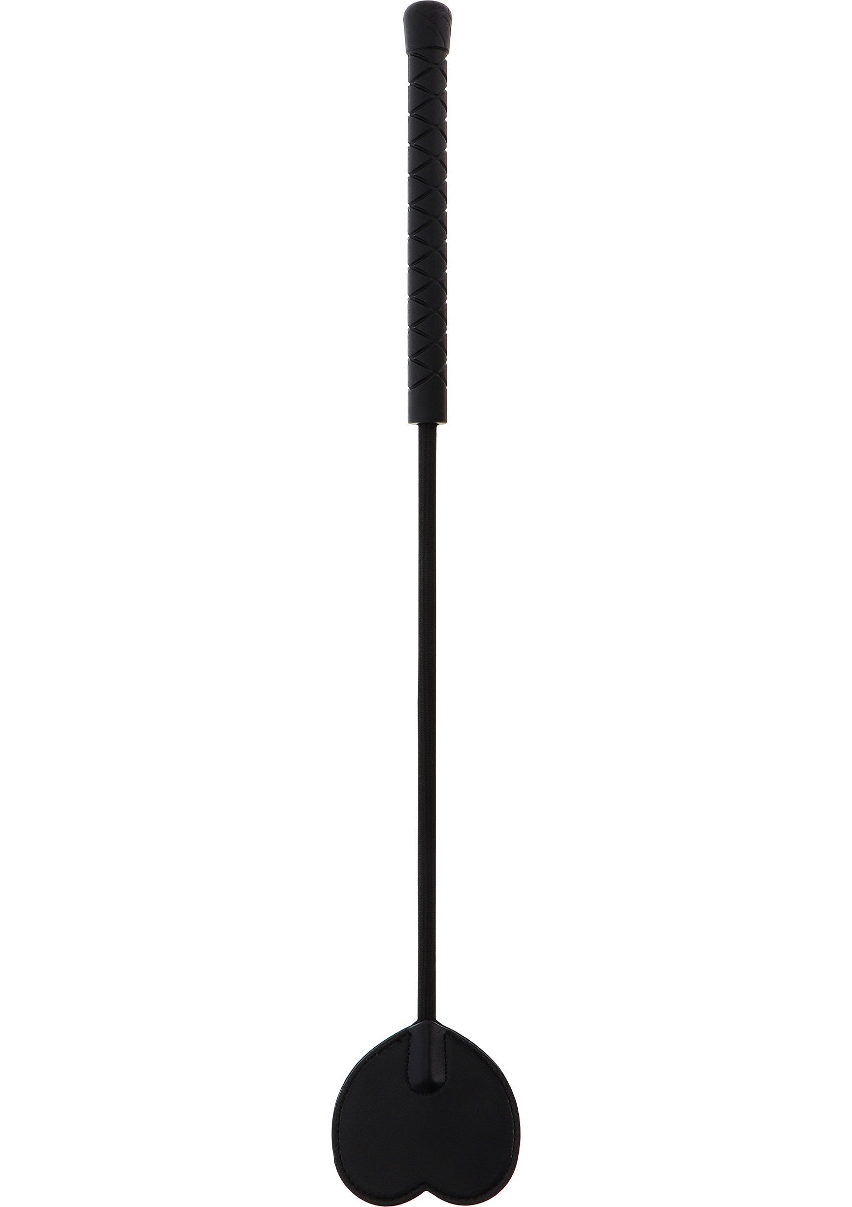 Palette fessée noire. Article de jeux coquins pour adultes.; Zwarte slaan paddle. Speels speeltje voor volwassenen.; Black spanking paddle. Adult novelty play item.