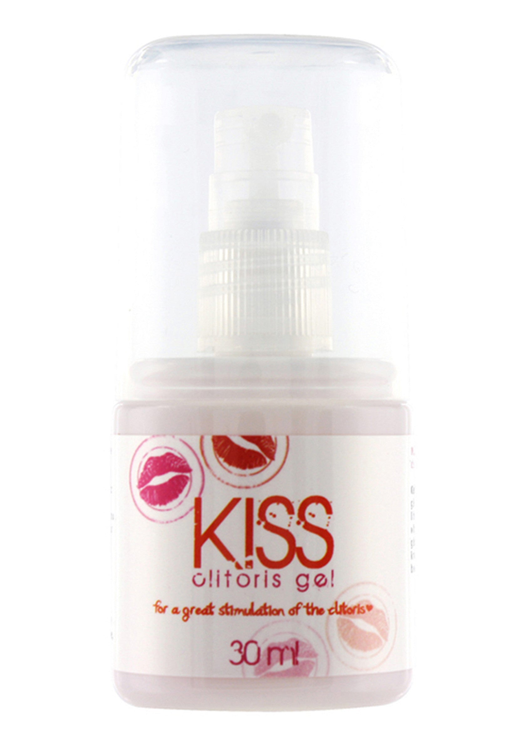 Gel stimulant clitoris KISS, 30ml pour une stimulation intense. Achetez maintenant !; KISS clitoris gel, 30ml voor intense stimulatie. Koop nu!; KISS clitoris gel, 30ml for great stimulation. Buy now!