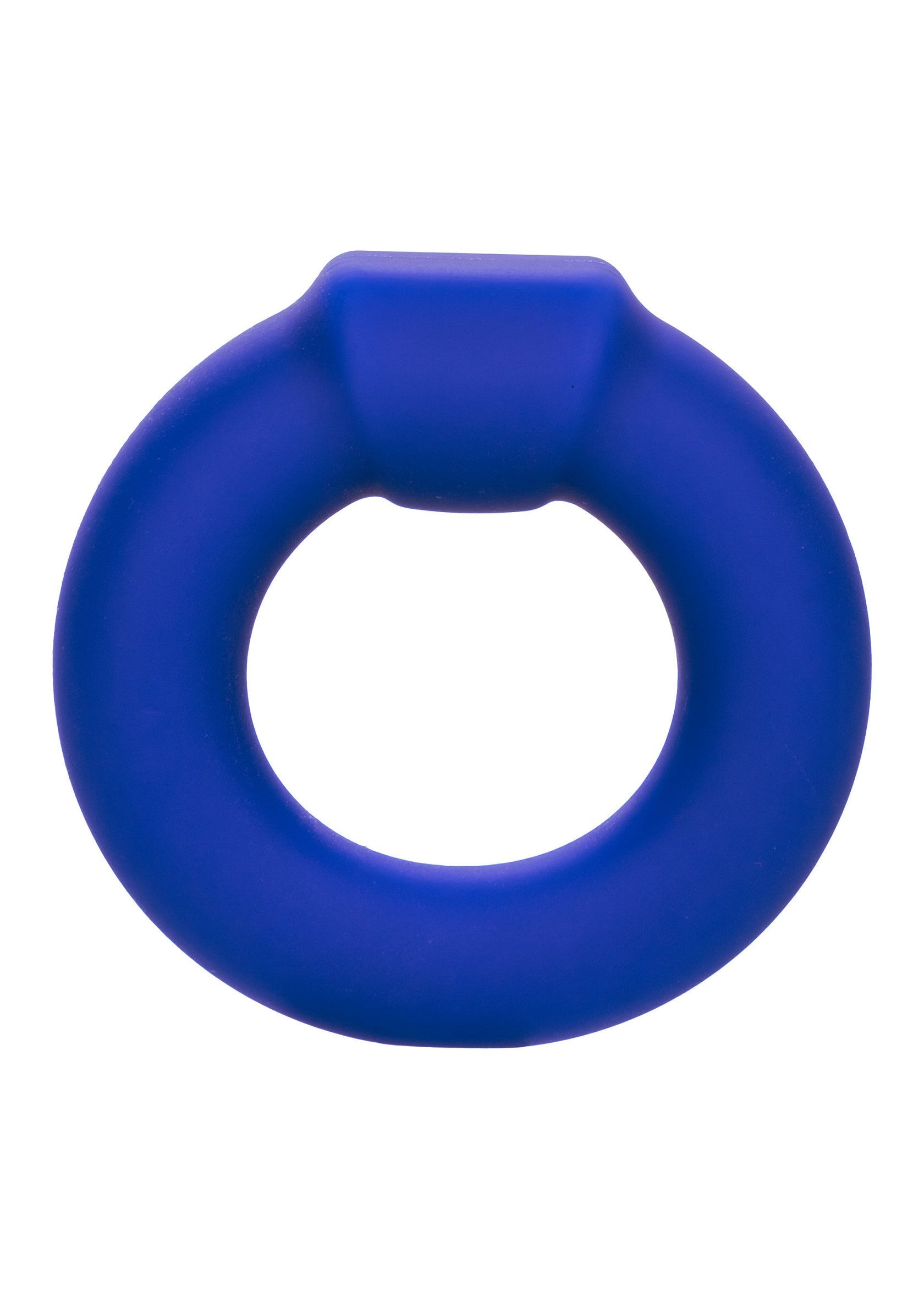 Anneau vibrant bleu pour homme, conçu pour améliorer le plaisir et la performance.; Blauwe vibrerende penisring voor mannen, ontworpen om genot en prestaties te verbeteren.; Blue vibrating cock ring for men, designed to enhance pleasure and performance.