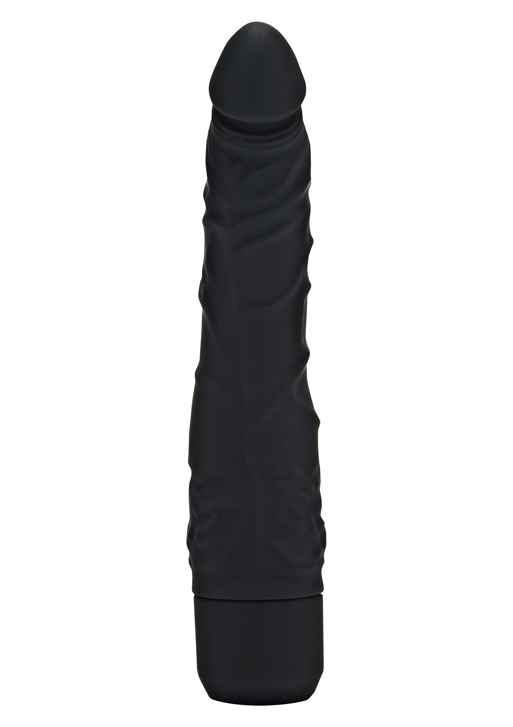 Gode noir texturé pour des sensations intenses.; Getextureerde zwarte dildo voor intense sensaties.; Textured black dildo for intense sensations.