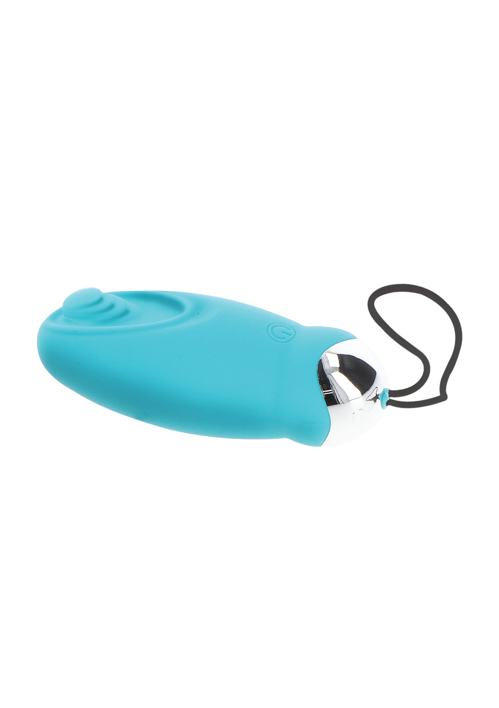 Masseur personnel bleu turquoise avec cordon noir pour plus de plaisir.; Turkoois blauwe persoonlijke massageapparaat met zwart koord voor extra plezier.; Teal blue personal massager with black cord for added pleasure.