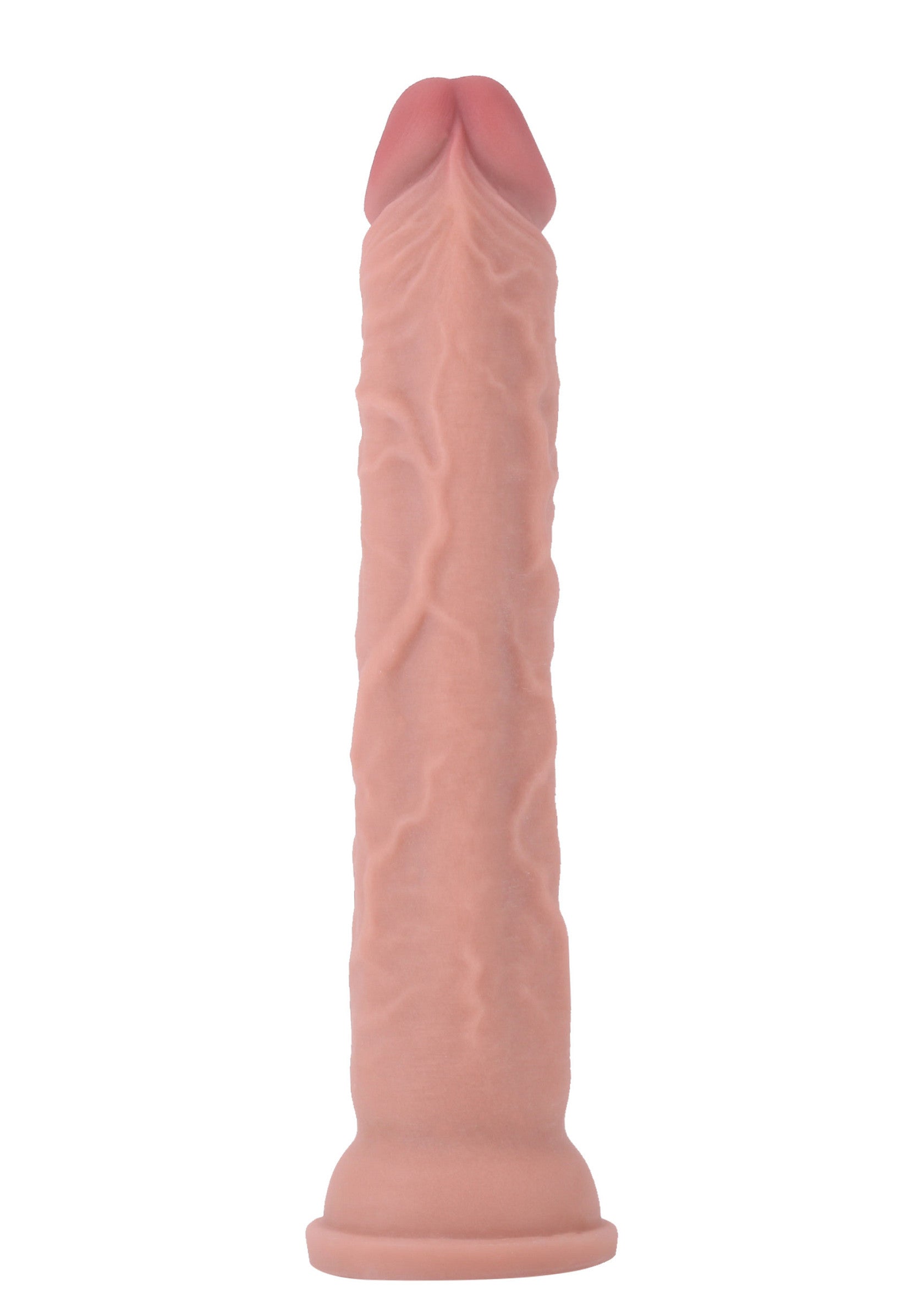 Grand gode texturé rose pour le plaisir. Explorez vos désirs avec ce jouet réaliste.; Grote roze getextureerde dildo voor genot. Verken je verlangens met dit realistische speeltje.; Large pink textured dildo for pleasure. Explore your desires with this realistic toy.