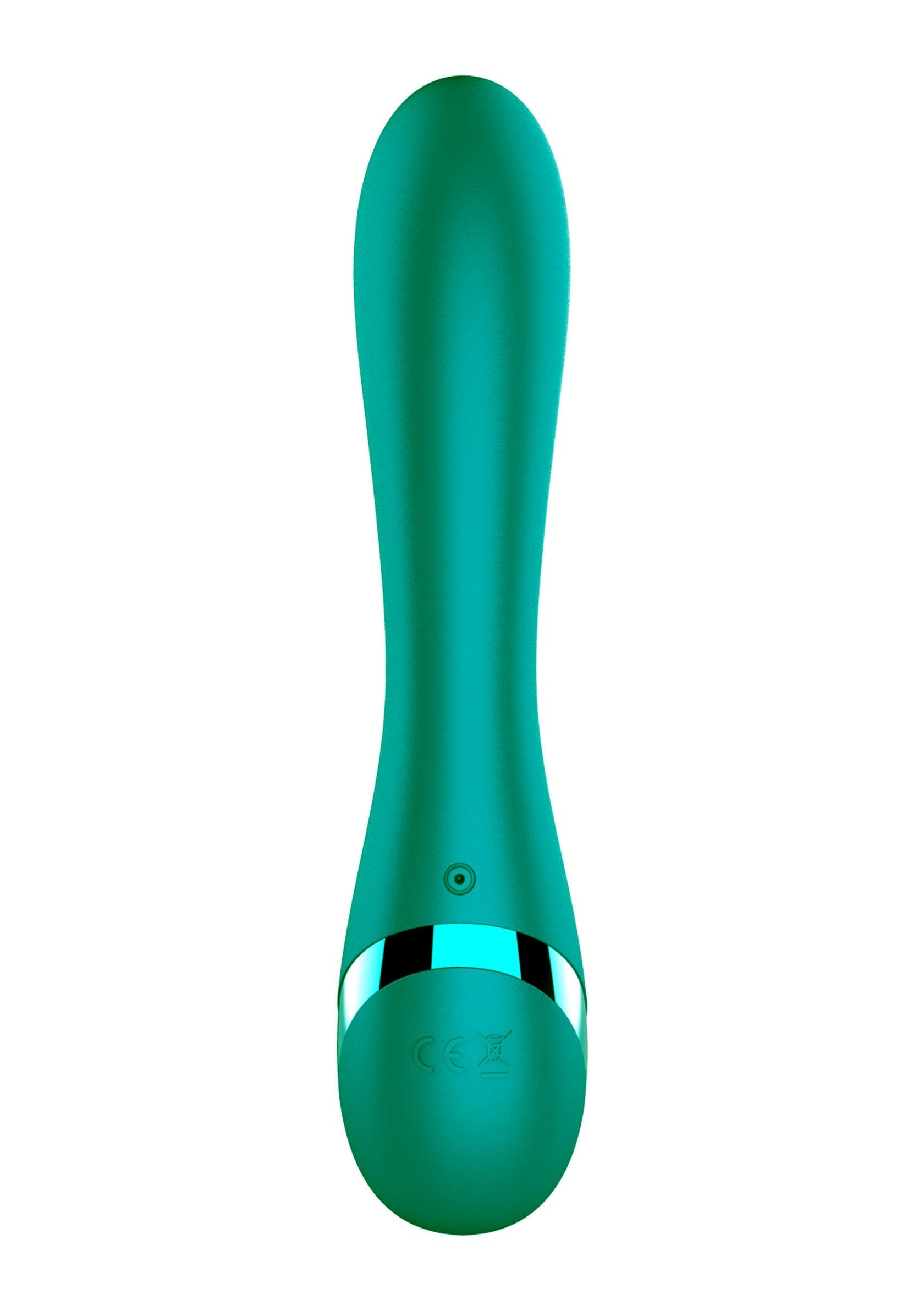 Vibromasseur turquoise élégant pour le plaisir intime. Découvrez le luxe et le plaisir.; Elegante turquoise vibrator voor intiem plezier. Ervaar luxe en genot.; Sleek turquoise vibrator for intimate pleasure. Experience luxury and enjoyment.