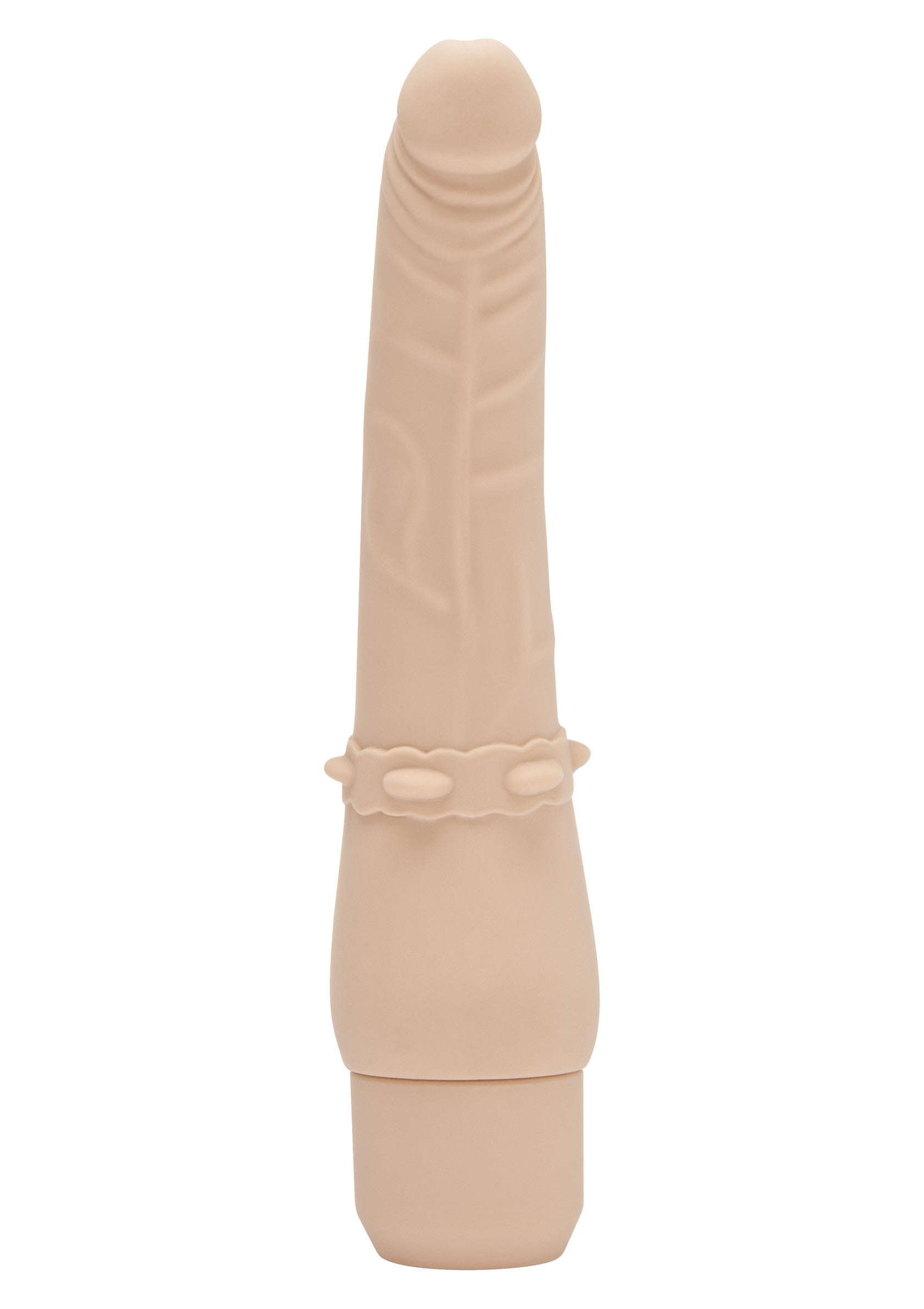 Gode réaliste avec motif texturé pour une sensation accrue.; Realistische dildo met gestructureerd patroon voor extra sensatie.; Realistic dildo with textured pattern for enhanced sensation.