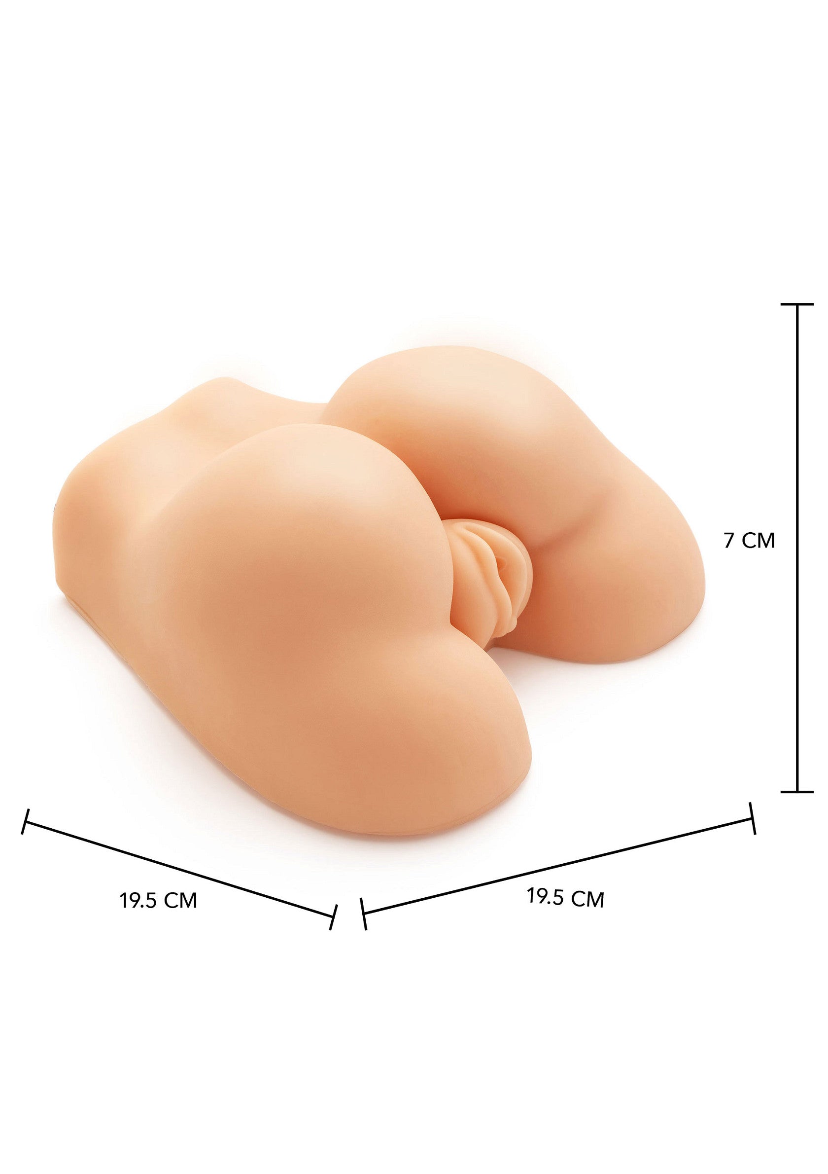 Sexe oral réaliste, forme de lèvres, dimensions: 19.5x19.5x7 cm. Plaisir garanti!; Realistisch orale seks speeltje, in de vorm van lippen, afmetingen: 19.5x19.5x7 cm. Gegarandeerd plezier!; Realistic oral sex toy, lip-shaped, dimensions: 19.5x19.5x7 cm. Pleasure guaranteed!