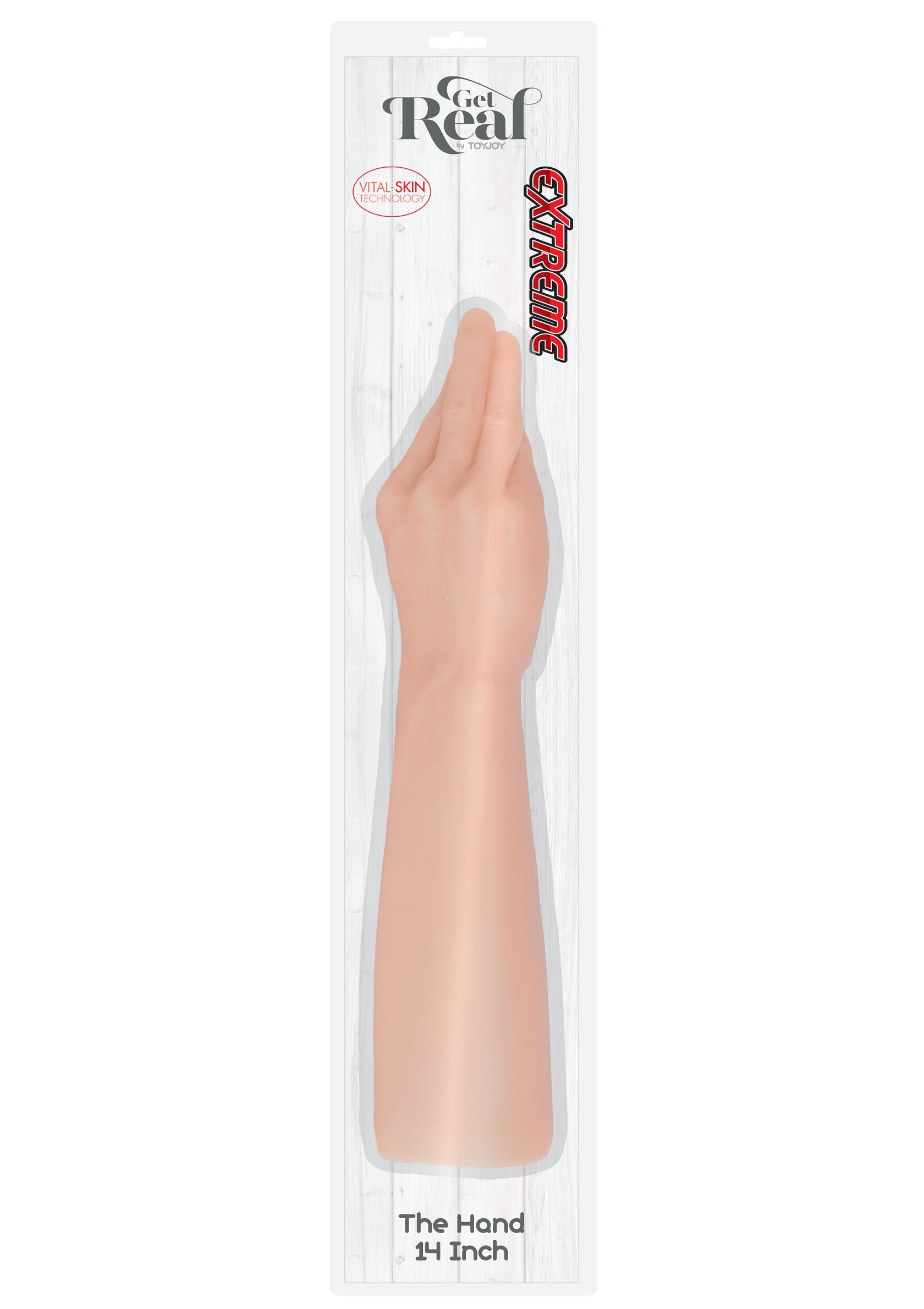 Get Real Extreme The Hand 14 Inch. Plaisir solitaire réaliste et intense.; Get Real Extreme The Hand 14 Inch. Realistisch en intens solo plezier.; Get Real Extreme The Hand 14 Inch. Realistic and intense solo pleasure.
