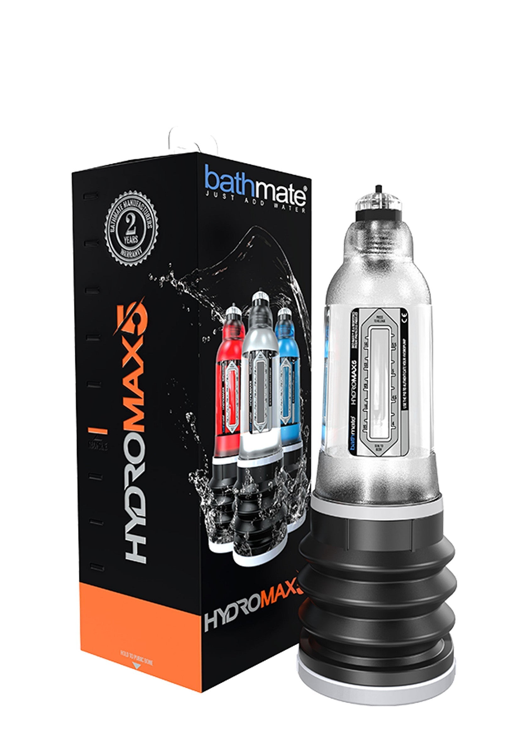 Hydromax X5 : pompe à pénis à eau pour un épanouissement maximal. Conception innovante pour des résultats impressionnants.; Hydromax X5: water penis pomp voor maximale resultaten. Innovatief design voor indrukwekkende resultaten.; Hydromax X5: water penis pump for maximum enlargement. Innovative design for impressive results. Shop now!