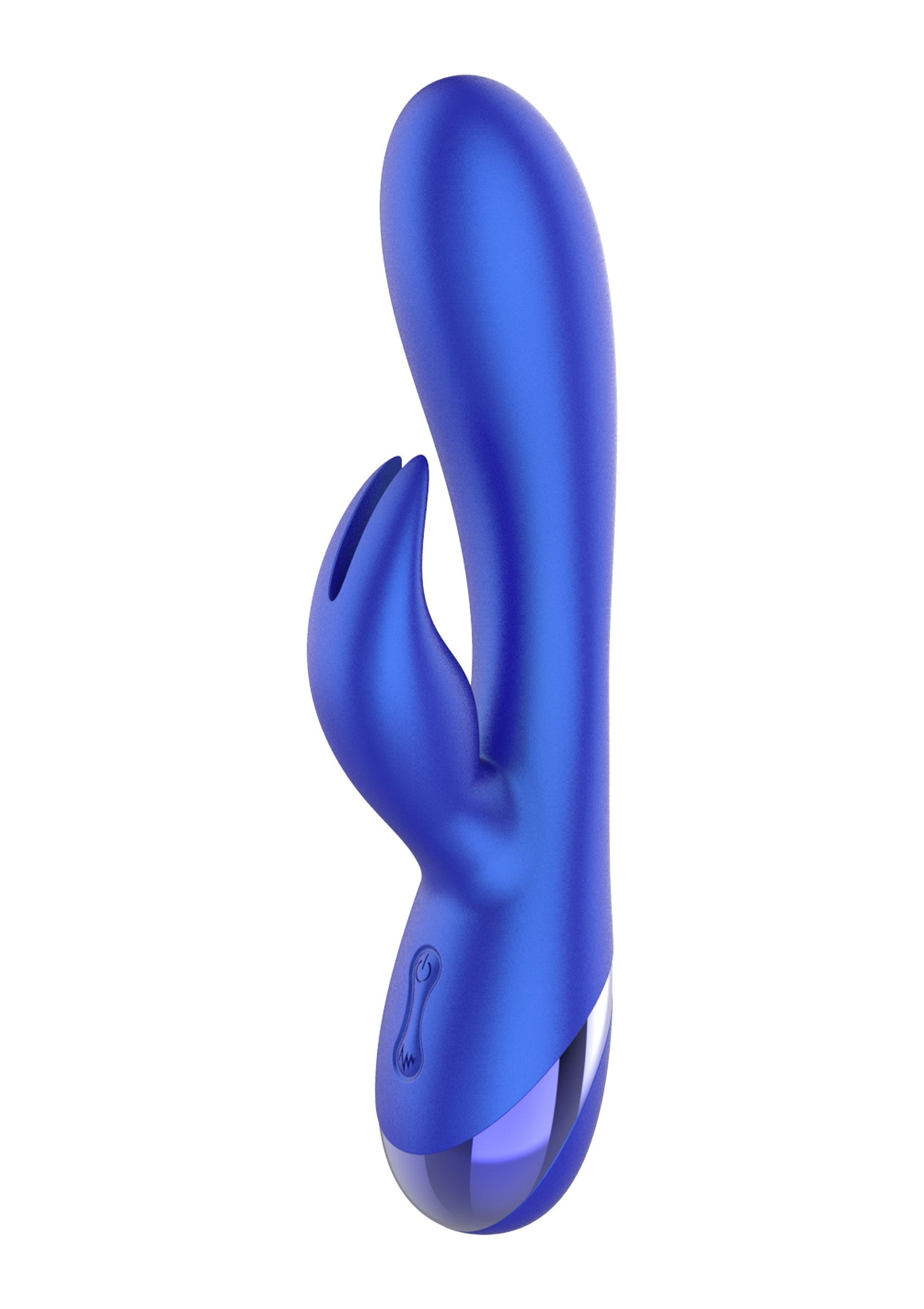 Vibromasseur vibrant bleu pour adultes pour le plaisir et l'intimité.; Blauwe vibrator voor volwassenen, voor plezier en intimiteit.; Blue vibrating adult toy for pleasure and intimacy.