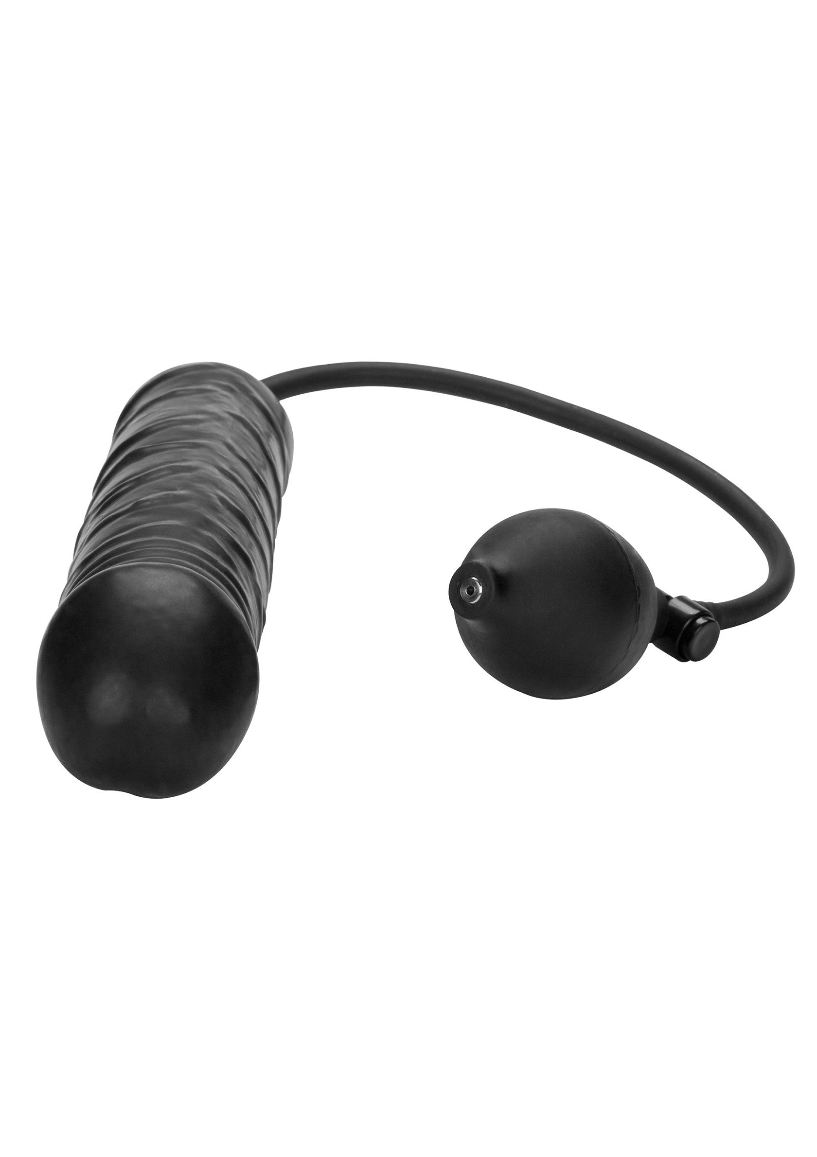 Manchon pénien noir gonflable pour un plaisir accru. Augmentez le plaisir et l'excitation avec cet accessoire innovant.; Zwarte oppompbare penis sleeve voor extra genot. Verhoog plezier en opwinding met dit innovatieve accessoire.; Black inflatable penis sleeve for enhanced pleasure. Boost enjoyment and excitement with this innovative accessory.
