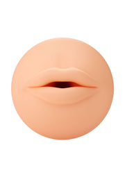 Plaisir intense garanti avec cette bouche réaliste et douce au toucher.; Intense plezier gegarandeerd met deze realistische en zacht aanvoelende mond.; Intense pleasure guaranteed with this realistic and soft-to-the-touch mouth.
