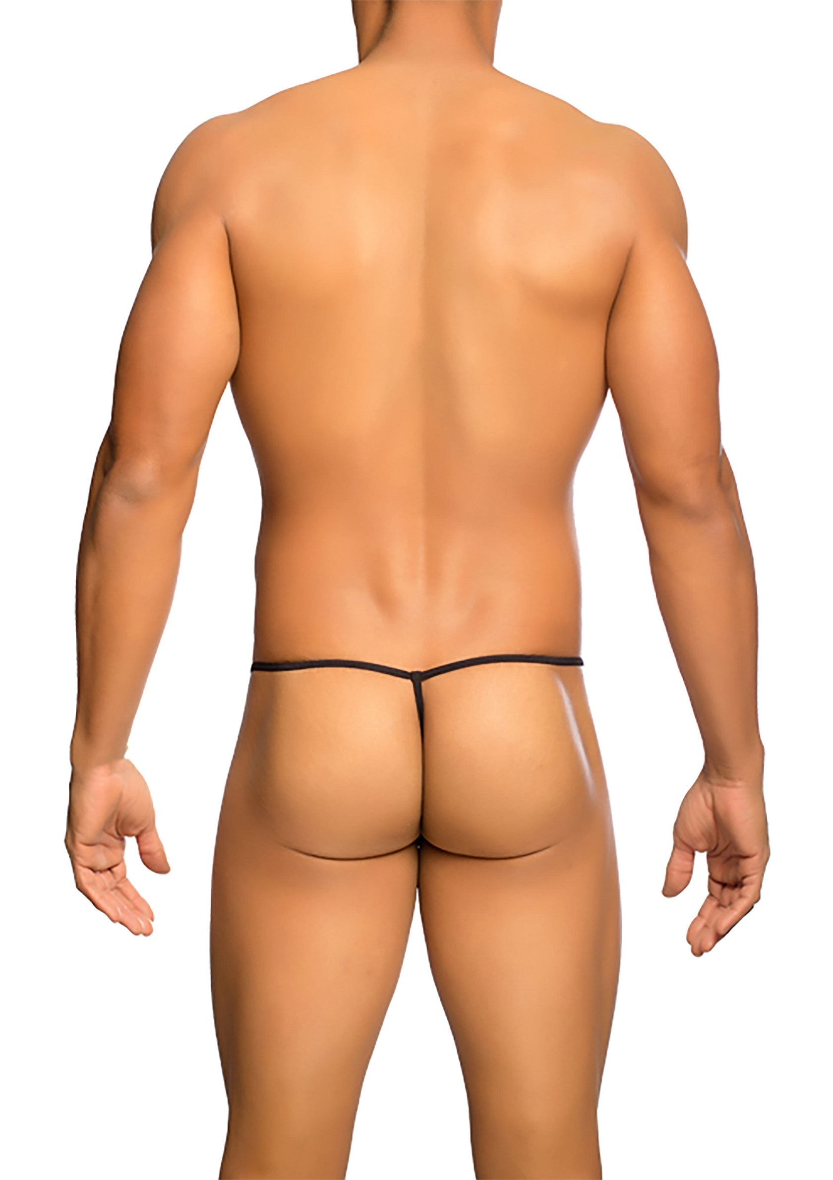 String pour homme, dos nu athlétique. Idéal pour se sentir sexy et confortable.; Herenstring, atletische blote rug. Ideaal om je sexy en comfortabel te voelen.; Men's thong, athletic bare back. Ideal for feeling sexy and comfortable.