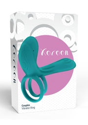 Koroon Couples Vibrator Ring pour des moments intimes et passionnés.; Koroon Couples Vibrator Ring voor intieme en passionele momenten.; Koroon Couples Vibrator Ring for intimate and passionate moments.