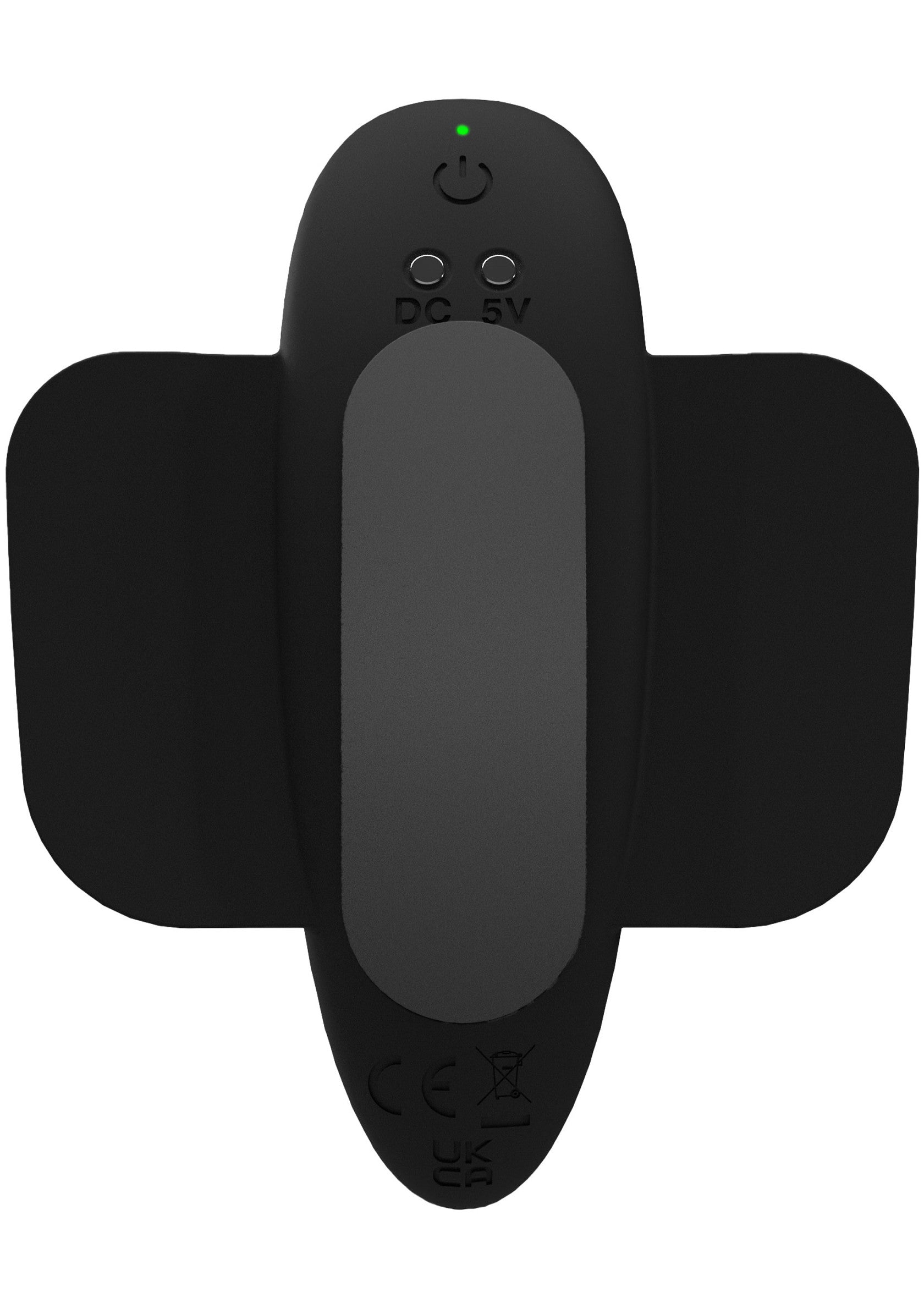 Appareil de stimulation électronique portable noir, idéal pour les soins personnels et le bien-être. Compact et facile à utiliser.; Zwart, draagbaar elektronisch stimulatieapparaat, ideaal voor persoonlijke verzorging en welzijn. Compact en makkelijk te gebruiken.; Black portable electronic stimulation device, ideal for personal care and wellness. Compact and easy to use.