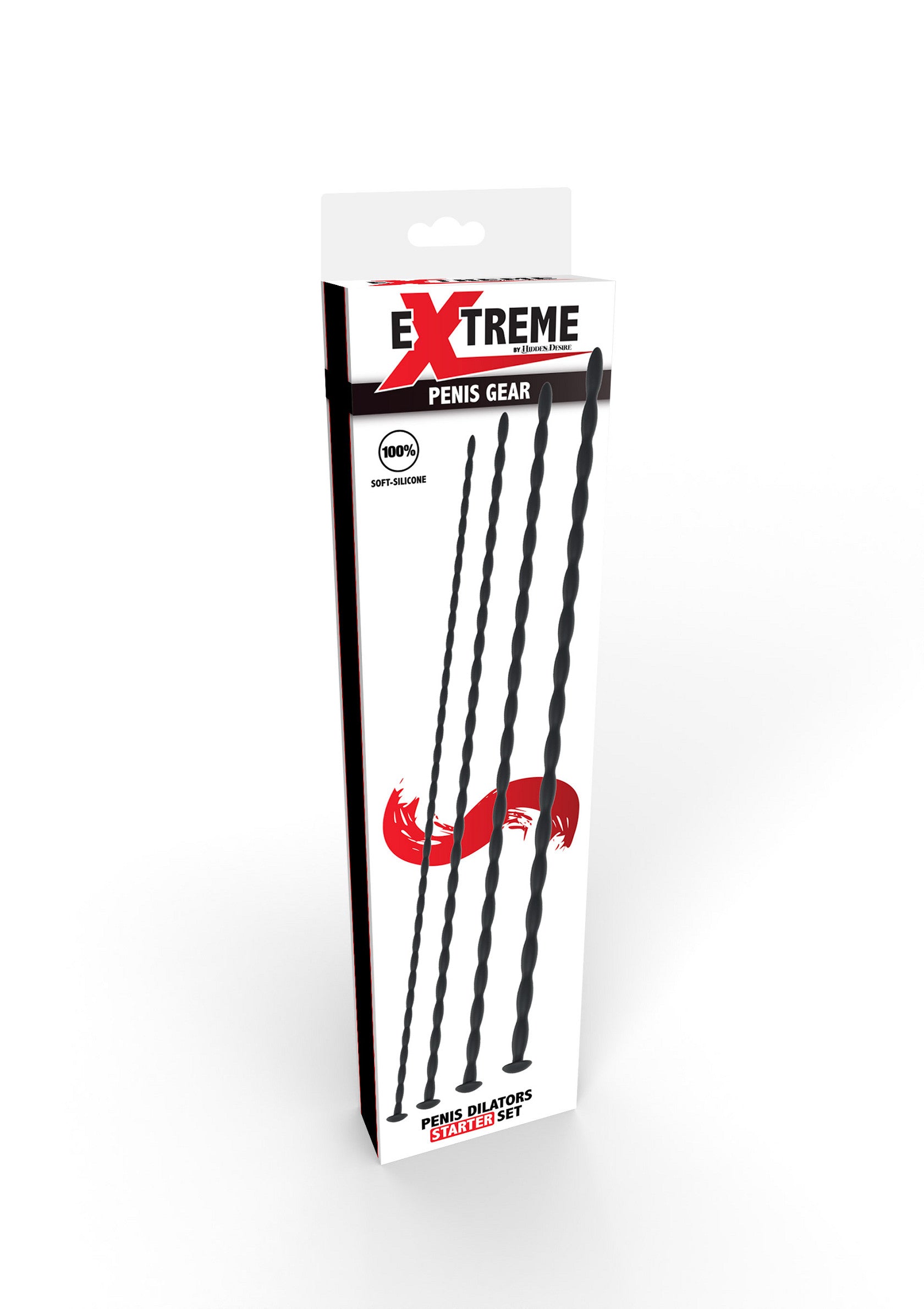 Ensemble de dilatateurs péniens Extreme Penis Gear pour l'exploration de l'urètre. 100% silicone doux.; Extreme Penis Gear penis dilatatoren set voor urethra exploratie. 100% zachte siliconen.; Extreme Penis Gear penis dilators set for urethra exploration. 100% soft silicone.