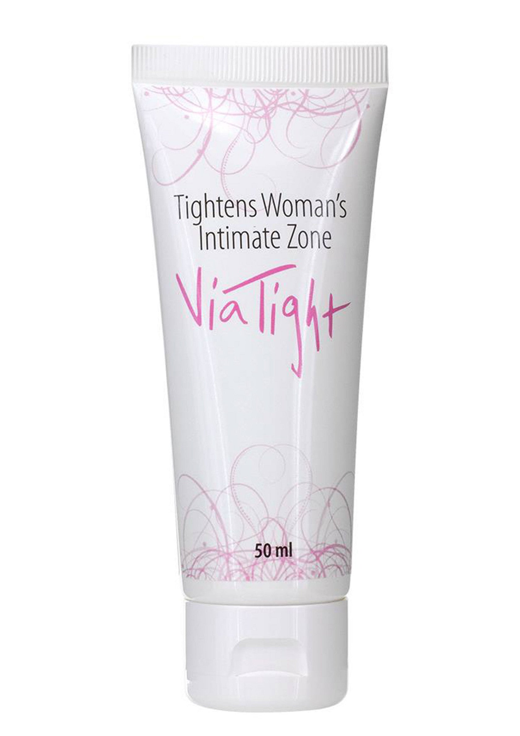 ViaTight crème pour resserrer la zone intime de la femme. 50ml.; ViaTight crème om de intieme zone van de vrouw aan te spannen. 50ml.; ViaTight cream to tighten woman's intimate zone. 50ml.