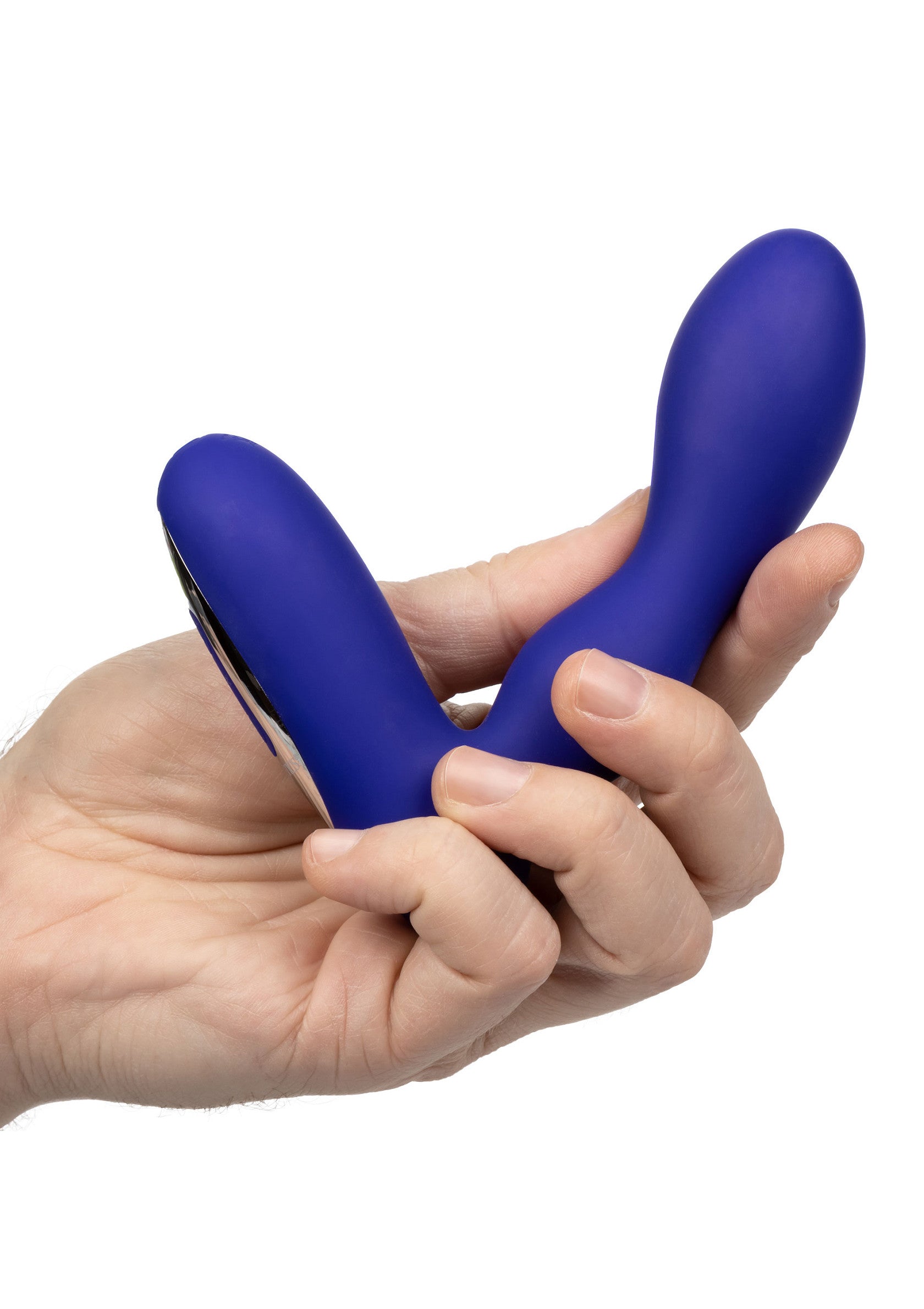 Masseur personnel vibrant bleu pour le plaisir. Découvrez des sensations uniques !; Blauwe vibrerende stimulator voor persoonlijk genot. Ontdek unieke sensaties!; Blue vibrating personal massager for pleasure. Discover unique sensations!