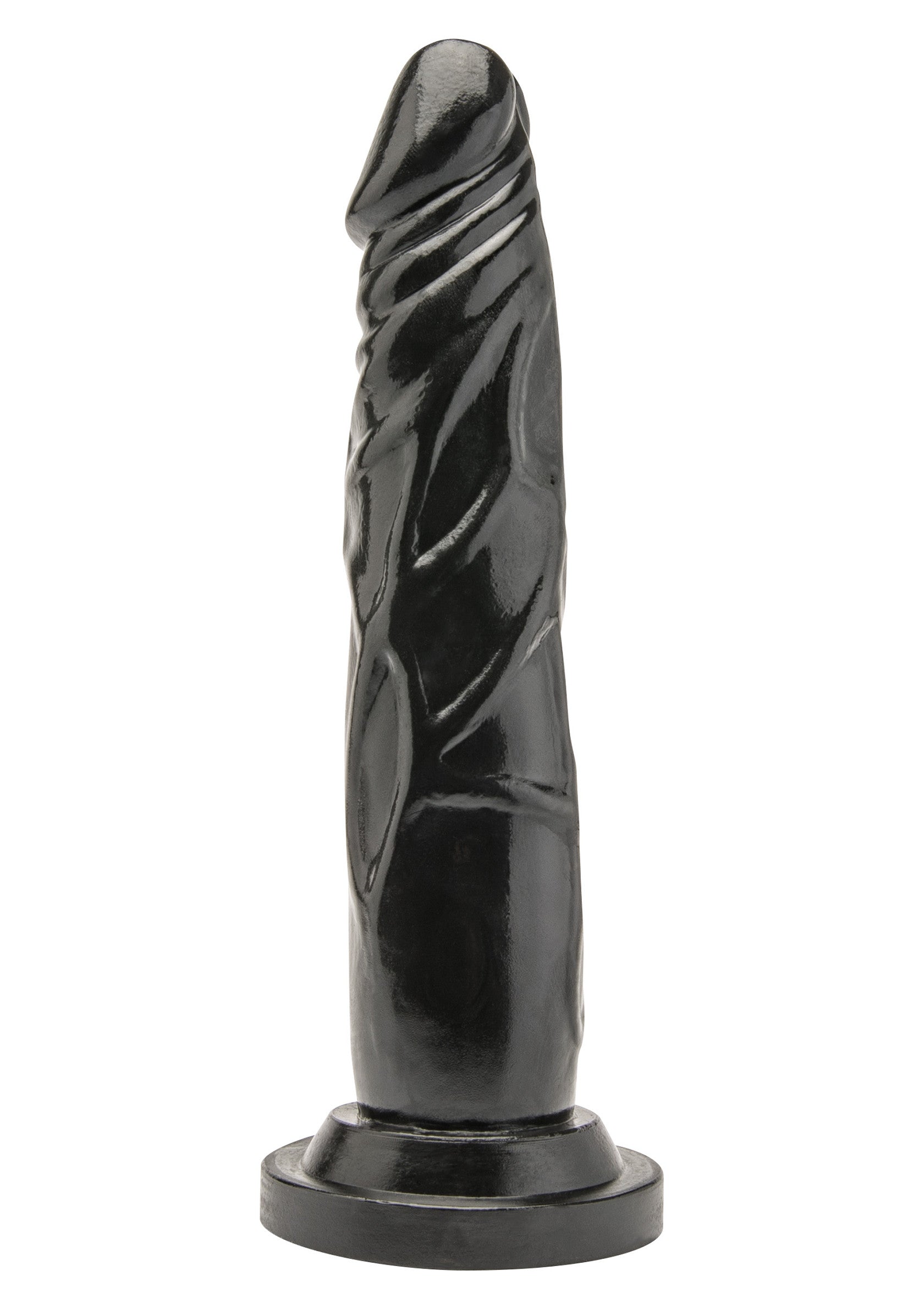 Gode réaliste noir avec texture spiralée pour plus de plaisir. Sûr et stimulant.; Realistische zwarte dildo met spiraaltextuur voor extra plezier. Veilig en stimulerend.; Realistic black dildo with spiraled texture for extra pleasure. Safe and stimulating.