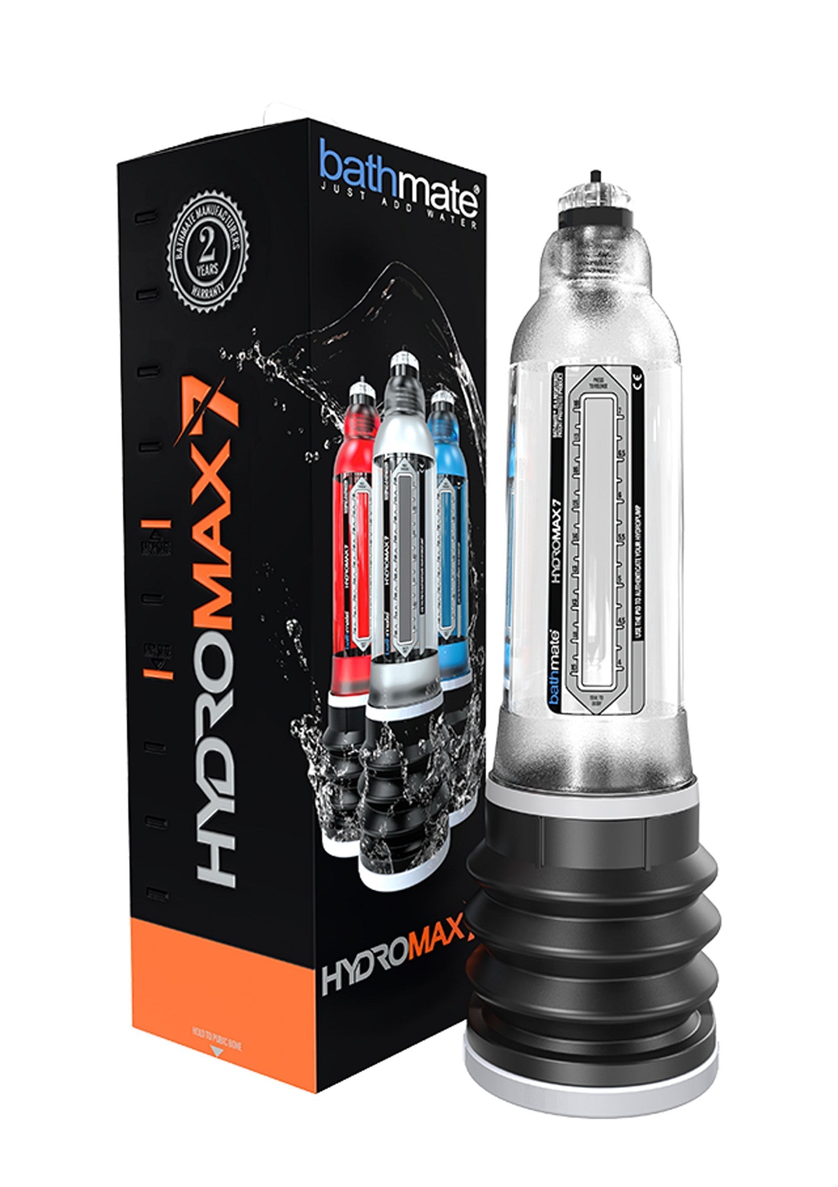 Bathmate Hydromax 7 : pompe à pénis hydropneumatique pour l'amélioration masculine. Augmentez votre taille et votre confiance. Achetez maintenant !; Bathmate Hydromax 7: hydropneumatische penispomp voor mannelijke verbetering. Vergroot je maat en zelfvertrouwen. Koop nu!; Bathmate Hydromax 7: Hydropneumatic penis pump for male enhancement. Increase your size and confidence. Buy now!