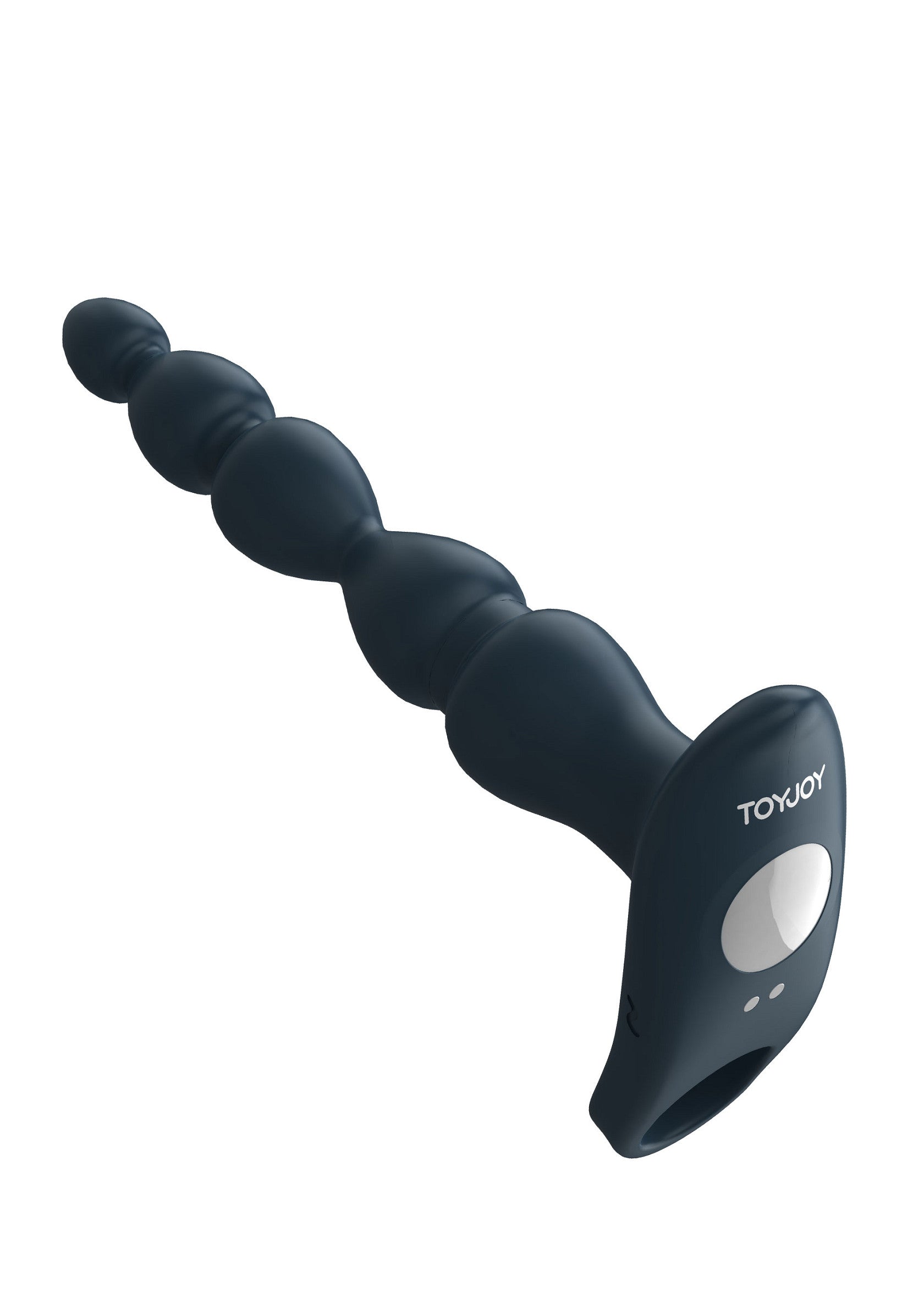 Bouchon anal vibrant à billes TOYJOY pour le plaisir anal intense et stimulant.; Vibrerende anale plug met kralen TOYJOY voor intense en stimulerende anale sensaties.; TOYJOY vibrating beaded anal plug for intense & stimulating anal sensations.