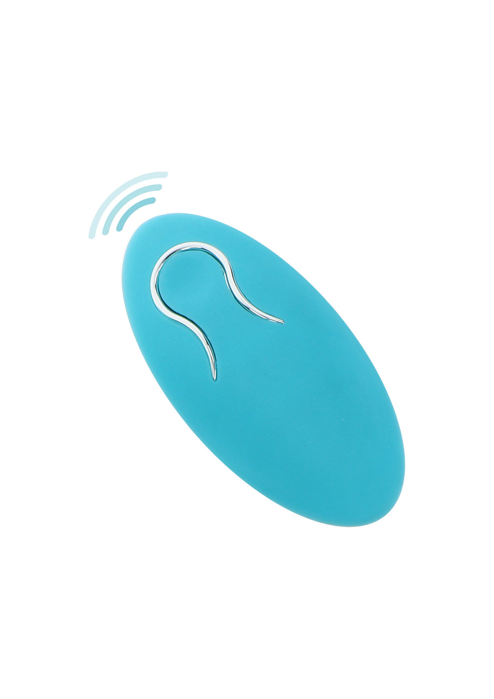 Masseur personnel bleu sans fil pour le plaisir solitaire ou partagé. Design ergonomique et doux.; Draadloze blauwe vibrator voor solo- of partnerplezier. Ergonomisch en zacht design.; Wireless blue personal massager for solo or partner pleasure. Ergonomic and smooth design.