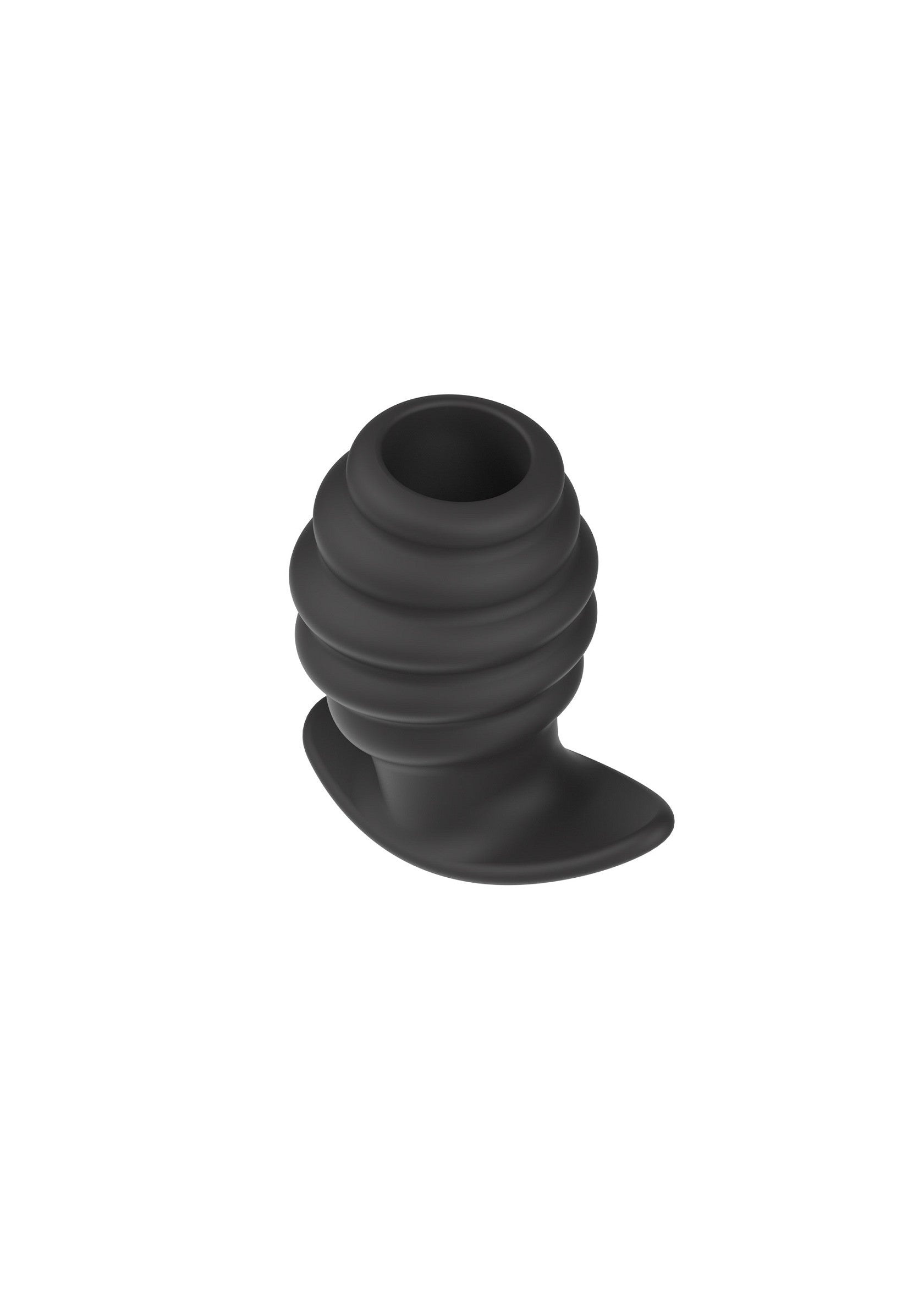 Plug anal noir à spirales pour des sensations intenses et un confort optimal. Explorez de nouveaux plaisirs !; Zwarte anale plug met spiralen voor intense sensaties en optimaal comfort. Ontdek nieuwe genoegens!; Black anal plug with spirals for intense sensations & comfort. Explore new pleasures! Discreet shipping.