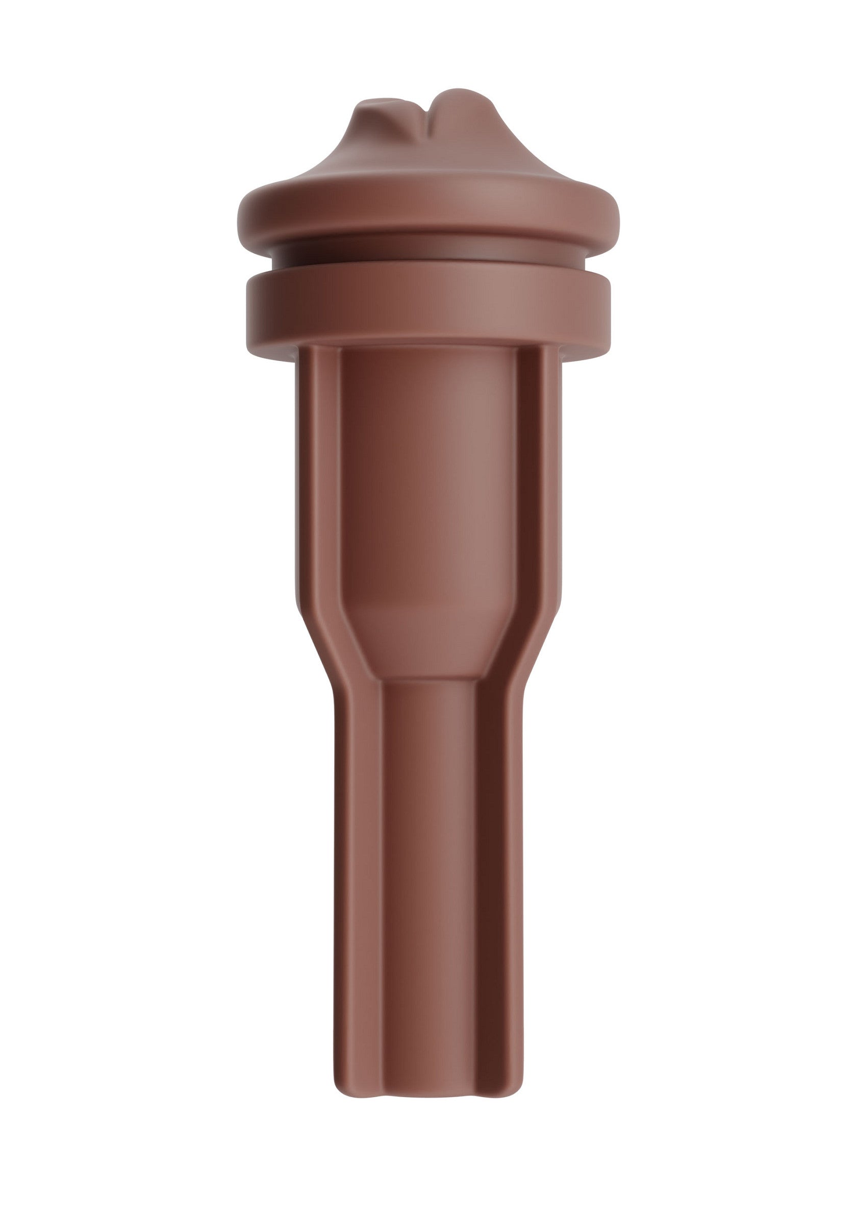 Capuchon marron pour bougie d'allumage. Accessoire auto pour l'allumage des moteurs thermiques.; Bruine bougiedop voor de ontsteking van verbrandingsmotoren. Auto-onderdeel.; Brown spark plug boot for internal combustion engines. Auto ignition part.