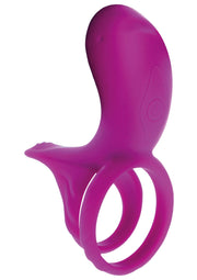Anneau vibrant rose pour couples. Améliorez votre plaisir avec ce jouet stimulant. Vibes puissantes pour un plaisir intense.; Roze vibrerende penisring voor koppels. Verbeter je plezier met dit stimulerende speeltje. Krachtige vibes voor intens genot.; Pink vibrating cock ring for couples. Enhance your pleasure with this stimulating toy. Powerful vibes for intense pleasure.