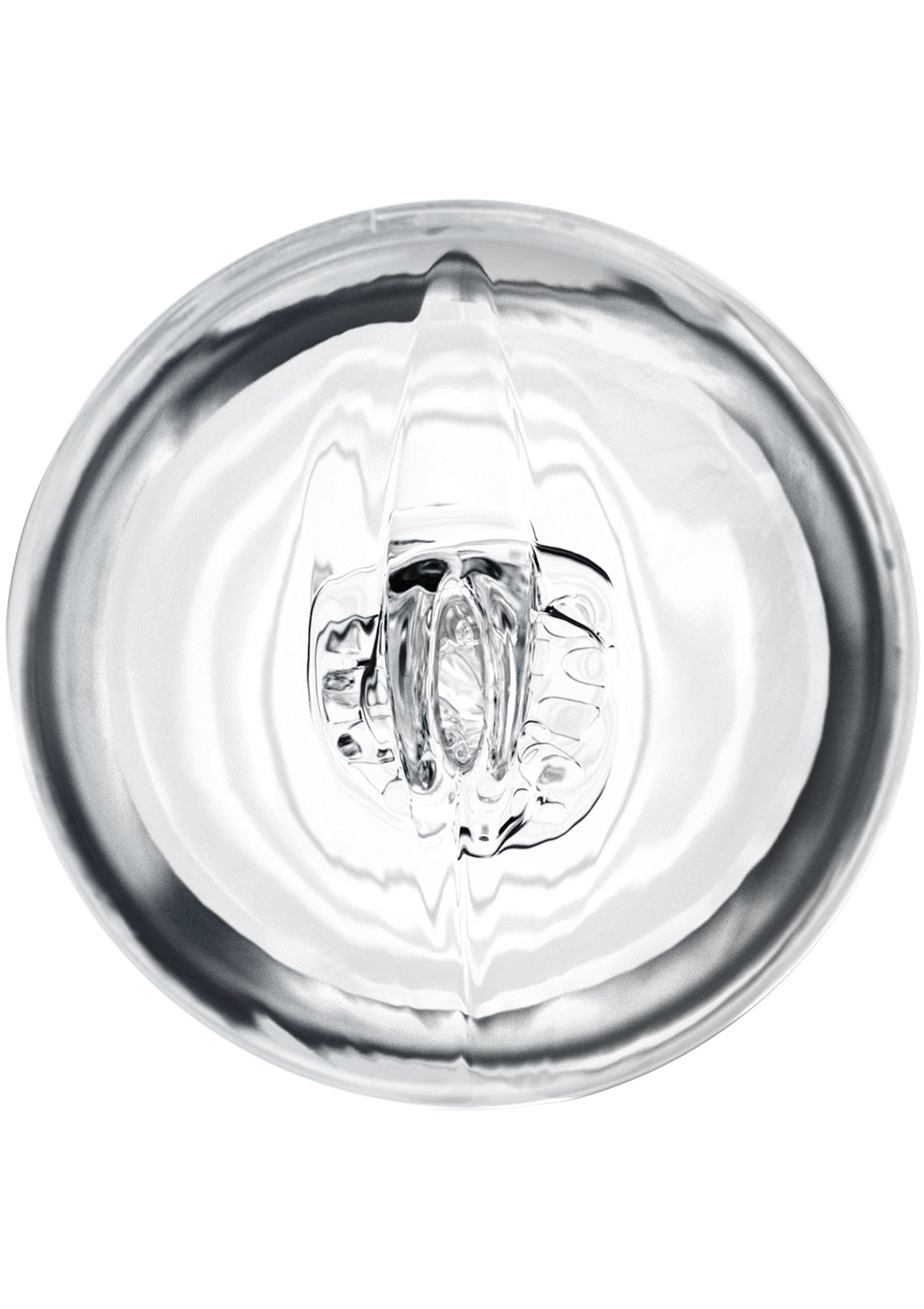 Manchon masturbateur transparent, pour des sensations intenses et une hygiène optimale.; Transparante masturbator sleeve voor intense sensaties en optimale hygiëne.; Clear masturbator sleeve for intense sensations and optimal hygiene.