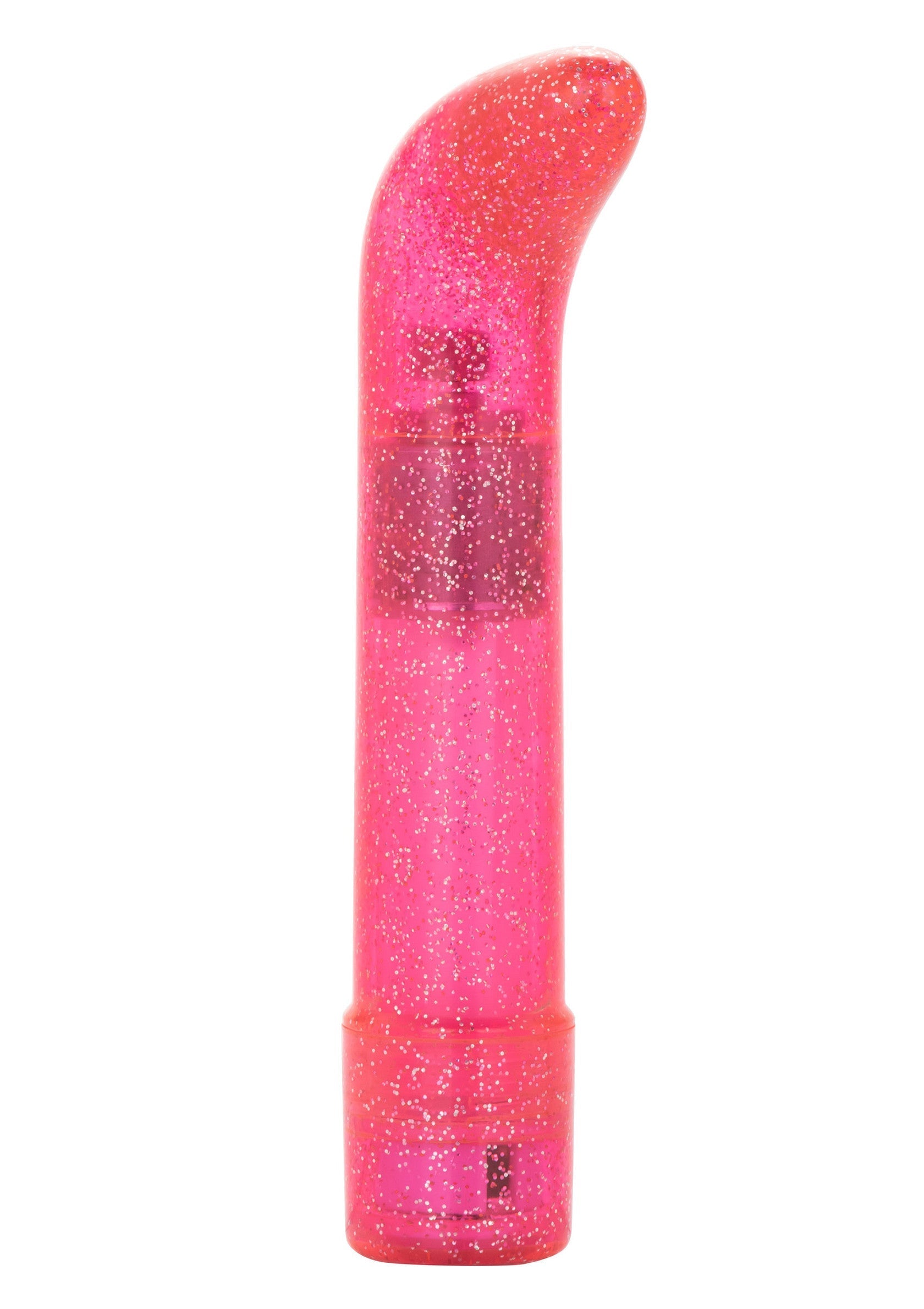 Vibromasseur rose scintillant pour adultes. Plaisir intense et discret garanti.; Roze glitter vibrator voor volwassenen. Gegarandeerd intens en discreet plezier.; Pink glitter vibrator for adults. Guaranteed intense and discreet pleasure.