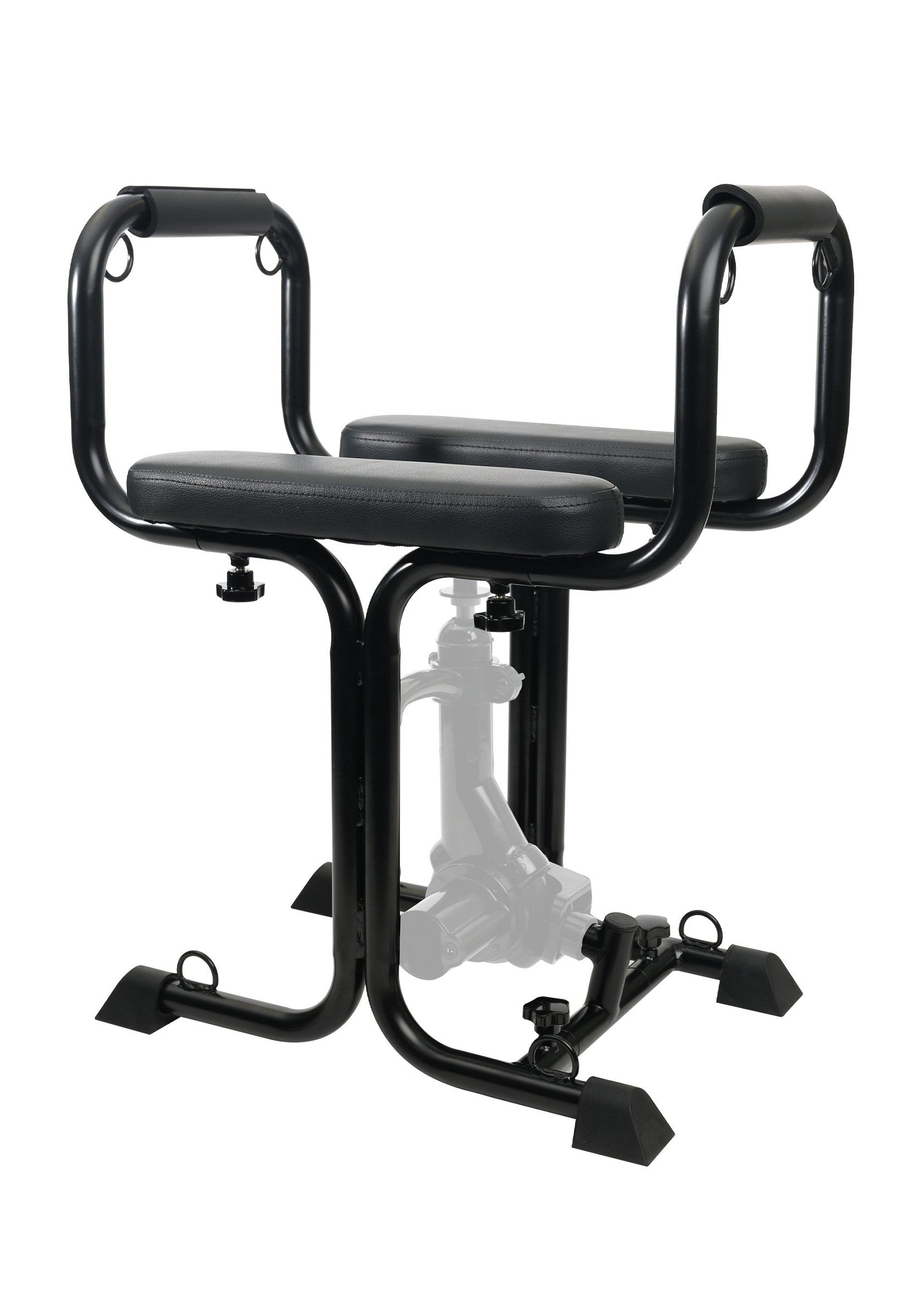 Chaise de position noire réglable. Découvrez le confort et l'intimité avec cette chaise de qualité supérieure.; Verstelbare zwarte positie stoel. Ervaar comfort en intimiteit met deze premium stoel.; Adjustable black position chair. Experience comfort and intimacy with this premium chair.