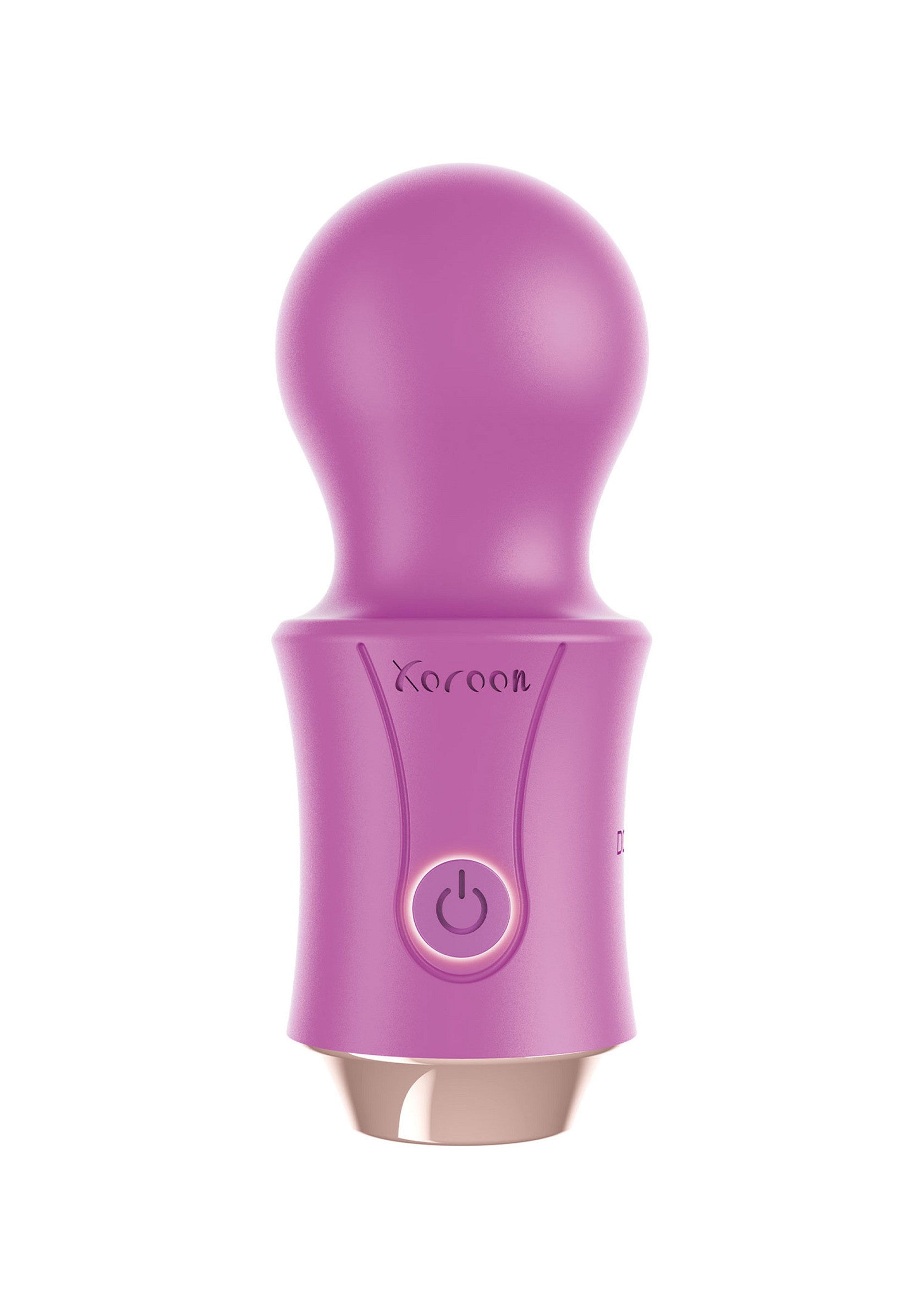 Masseur personnel violet Xoroon pour le plaisir intime.; Paarse Xoroon persoonlijke stimulator voor intiem plezier.; Purple Xoroon personal massager for intimate pleasure.