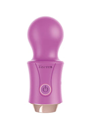 Masseur personnel violet Xoroon pour le plaisir intime.; Paarse Xoroon persoonlijke stimulator voor intiem plezier.; Purple Xoroon personal massager for intimate pleasure.