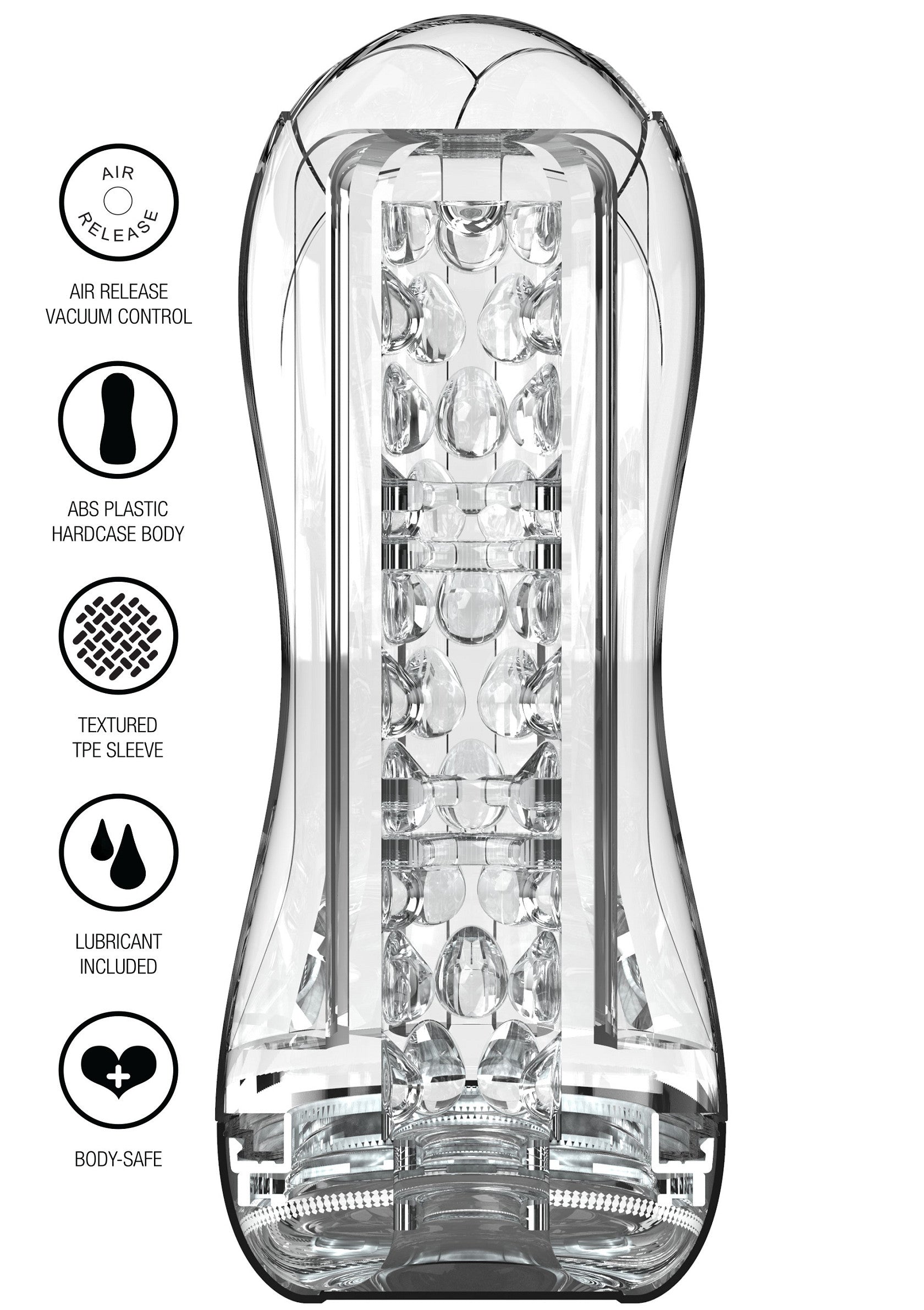 ToyJoy Big Clear Blast Vacuum Stroker