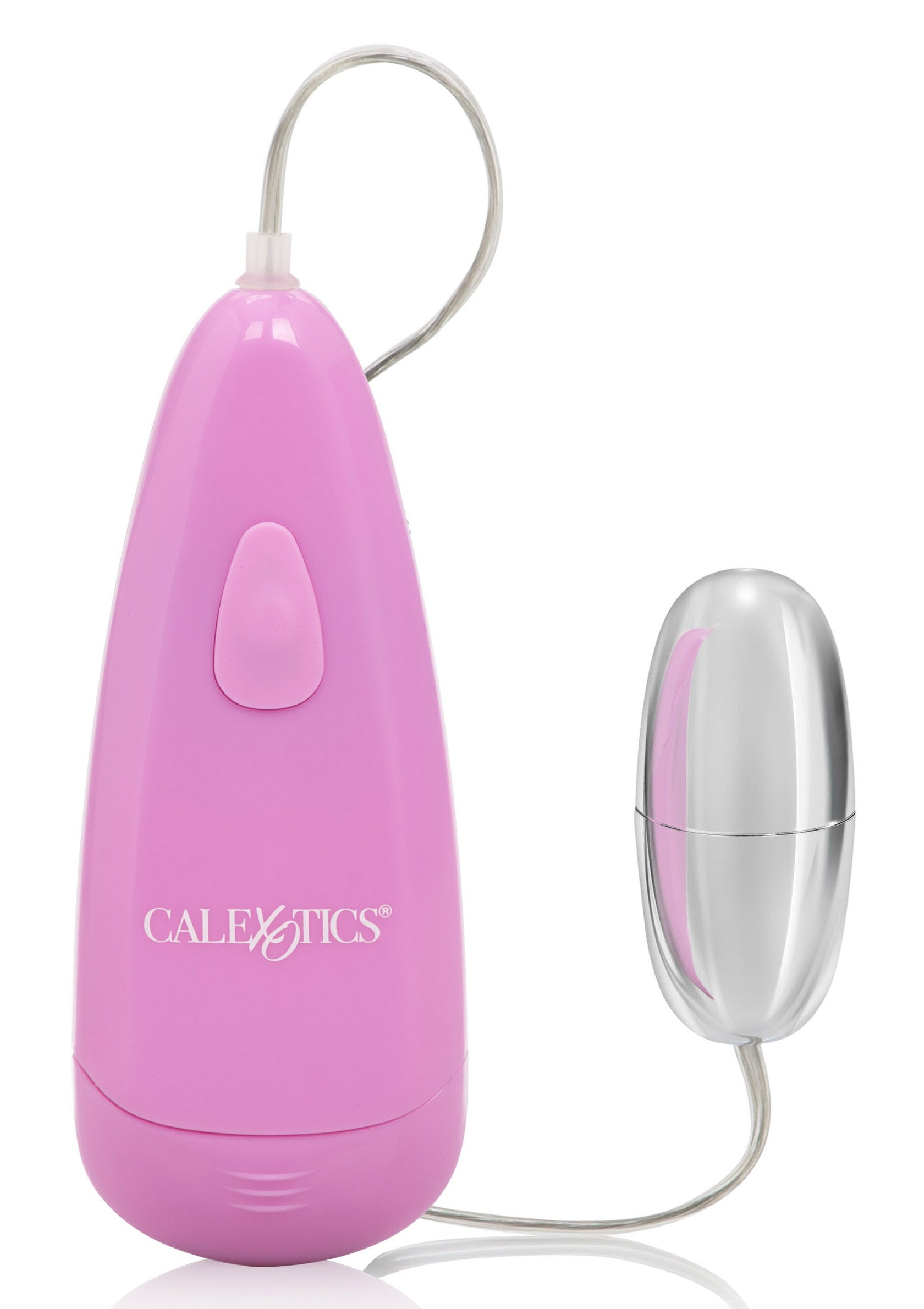 Vibromasseur vibrant rose et argenté pour le plaisir intime.; Roze en zilveren vibrerende stimulator voor intiem plezier.; Pink & silver vibrating massager for intimate pleasure.