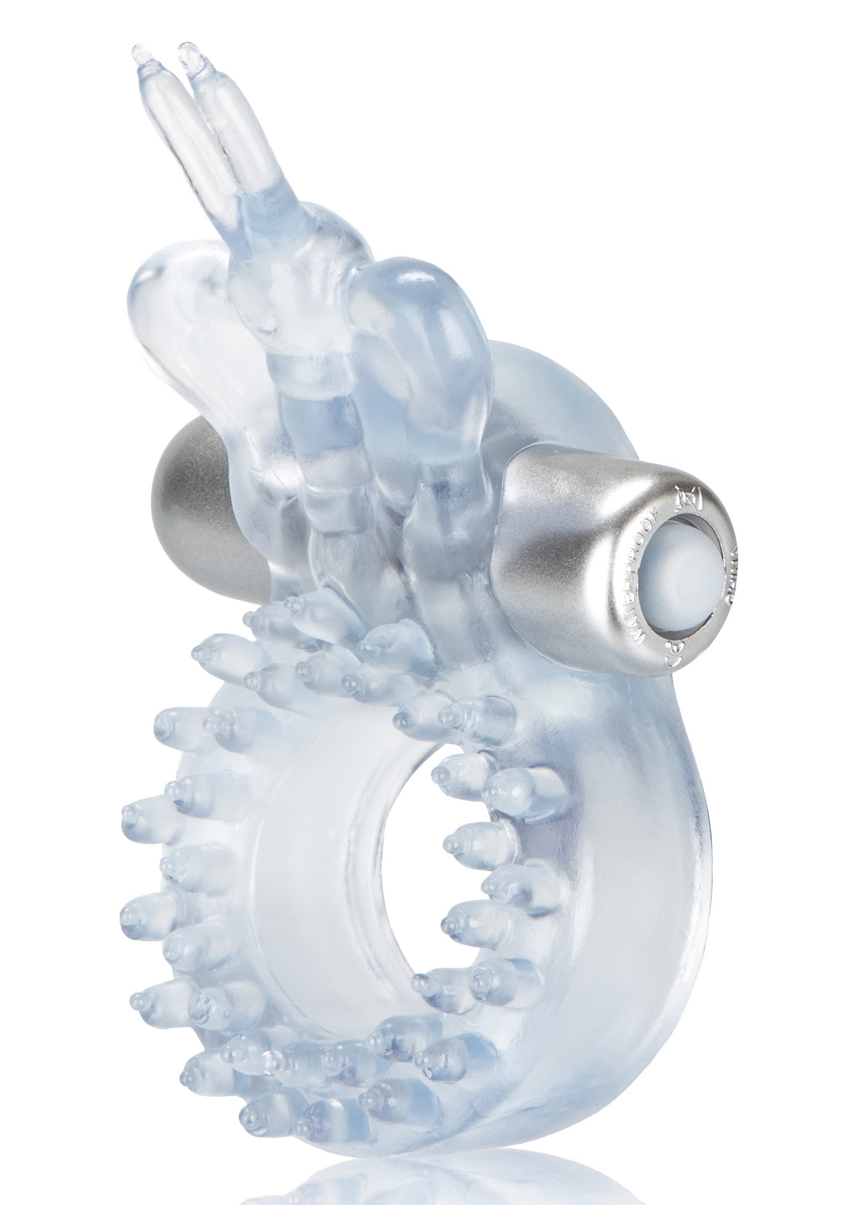 Anneau pénien vibrant pour plus de plaisir et d'intensité. Améliorez vos relations intimes.; Vibrerende penisring voor meer genot en intensiteit. Verbeter uw intieme relaties.; Vibrating cock ring for enhanced pleasure & intensity. Elevate your intimate experiences.