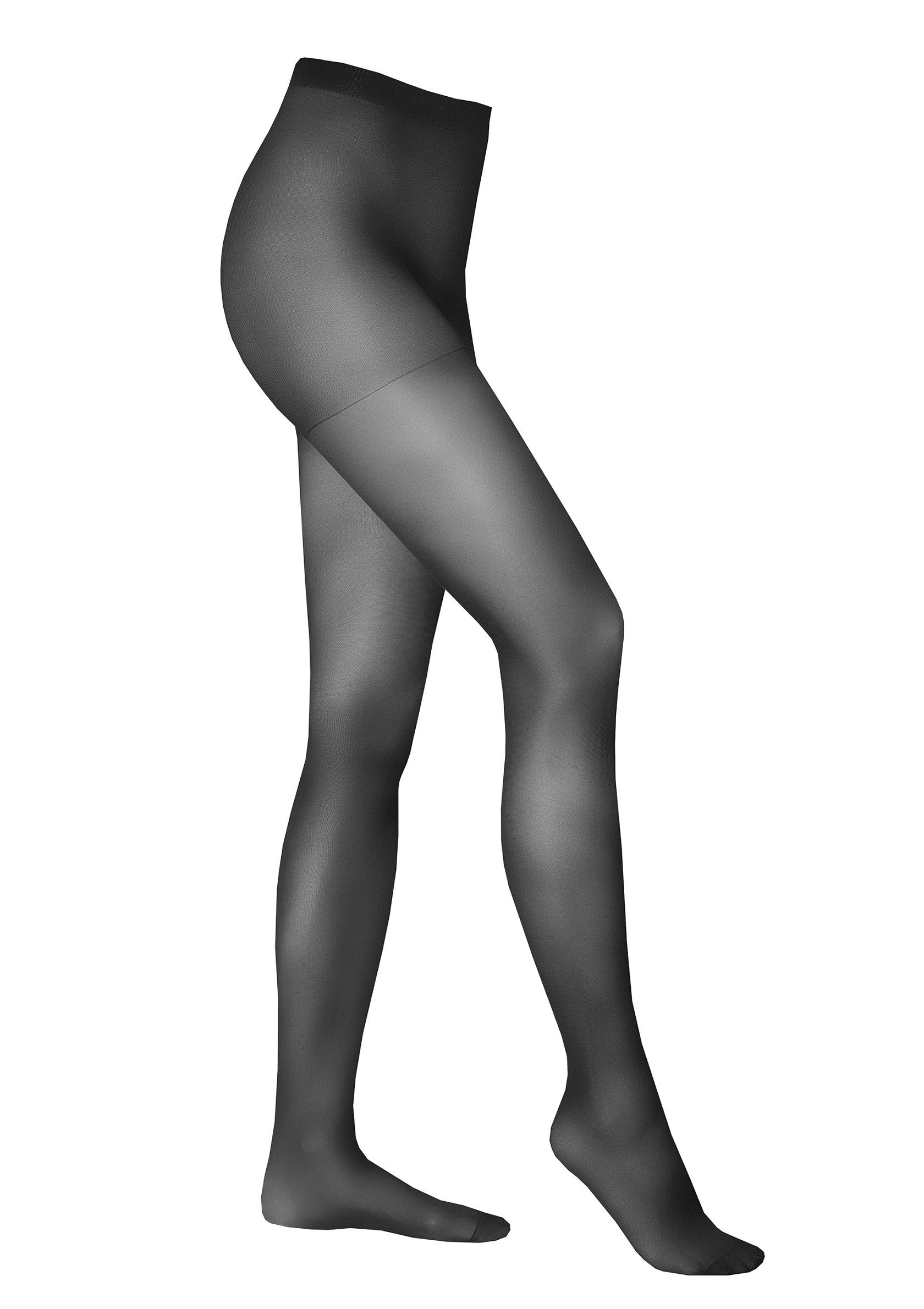 Collants noirs classiques, élégants et confortables. Parfait pour toutes les occasions et toutes les saisons. ; Elegante, comfortabele zwarte panty. Perfect voor elke gelegenheid en elk seizoen. ; Elegant, comfortable black tights. Perfect for any occasion and any season. 