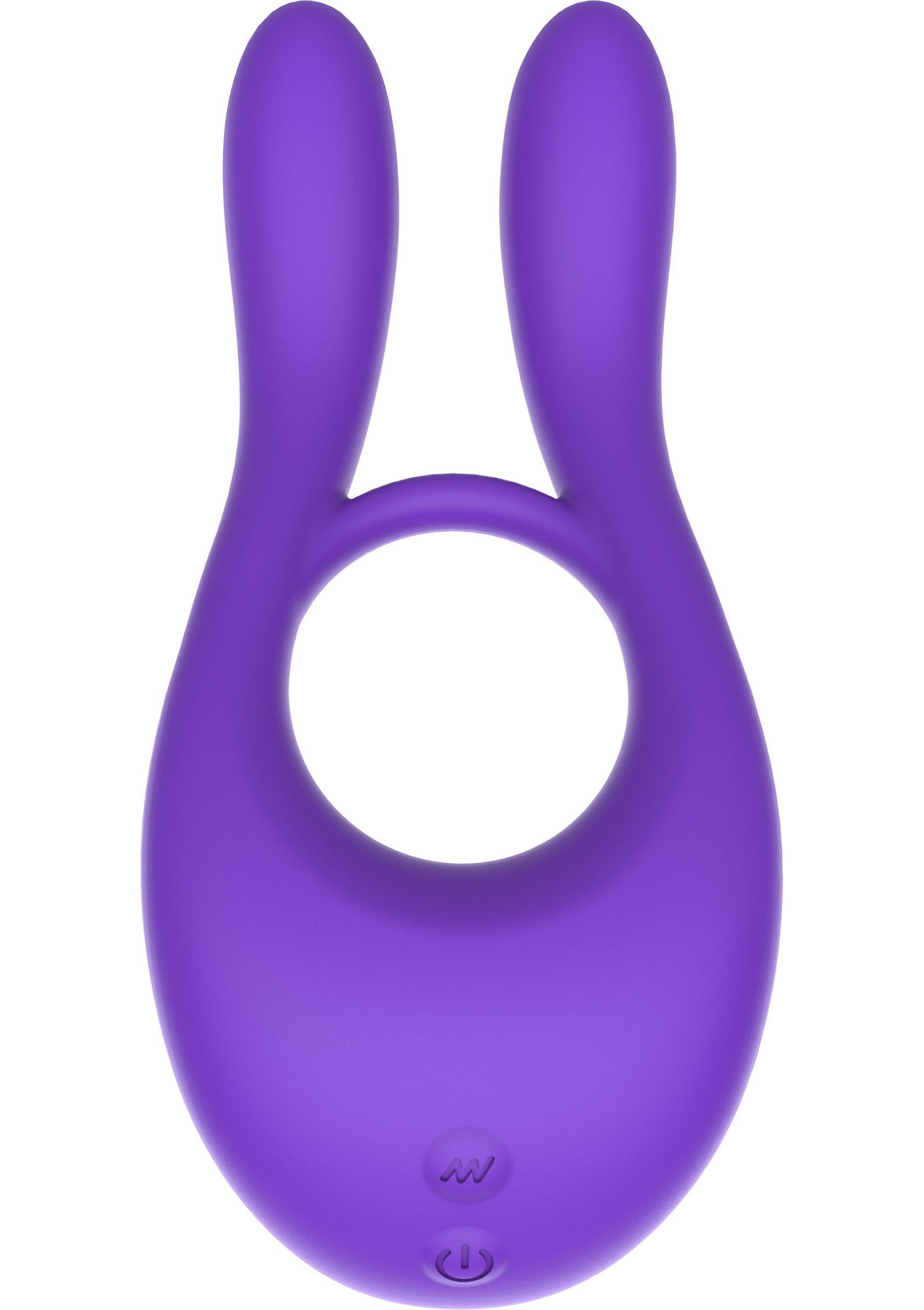 Vibrateur violet innovant en forme de lapin pour une stimulation intense.; Innovatieve paarse vibrator in konijnvorm voor intense stimulatie.; Innovative purple rabbit-shaped vibrator for intense stimulation.