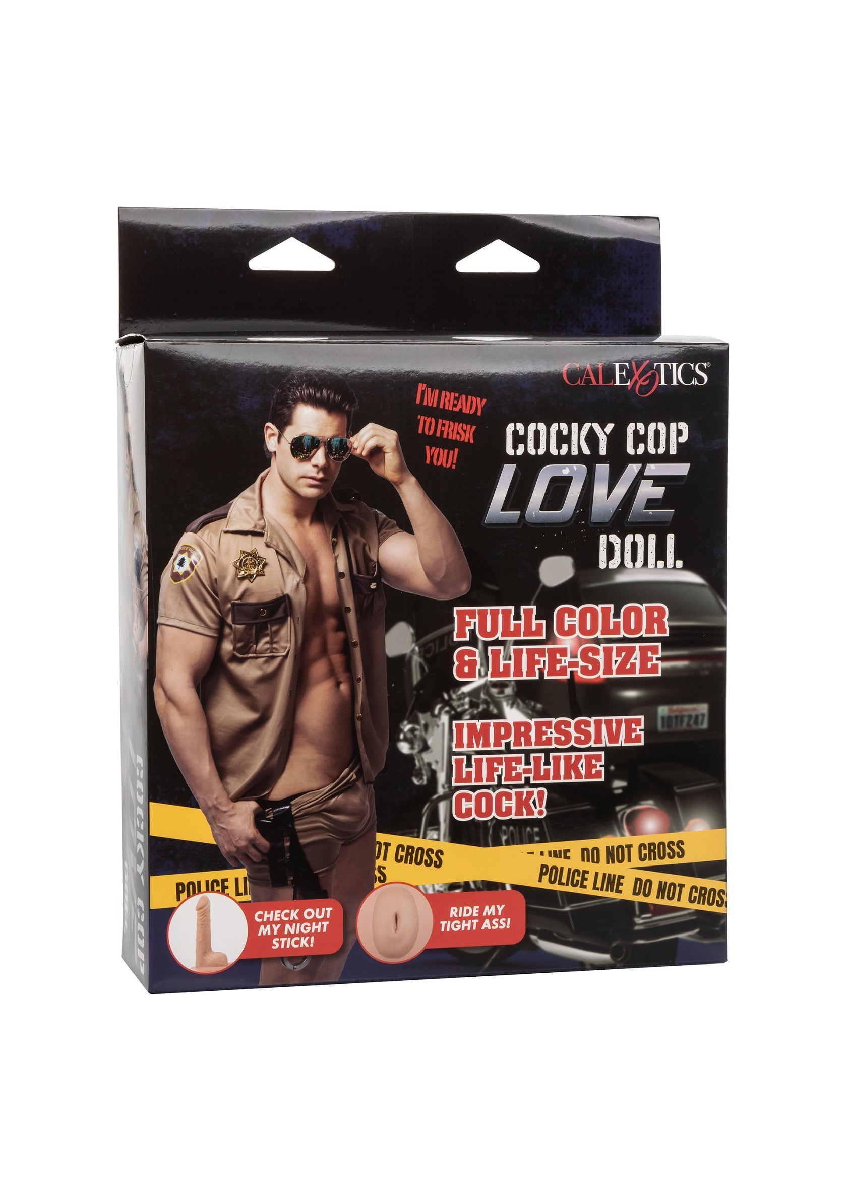 Poupée gonflable Cocky Cop Love Doll pour adultes. Jouet sexuel pour adultes. Jeu de rôle coquin.; Cocky Cop Love Doll opblaaspop voor volwassenen. Seksueel speelgoed voor volwassenen. Stoute rollenspel.; Cocky Cop Love Doll adult inflatable doll. Adult sex toy. Naughty role play.