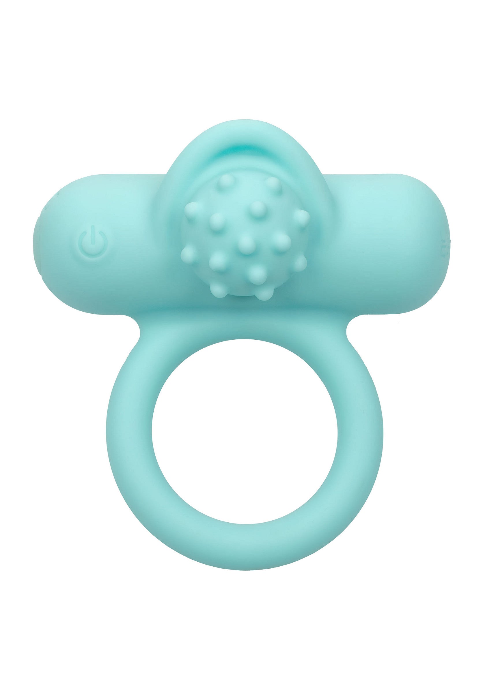 Anneau vibrant aqua texturé pour le plaisir intime. Stimulation et confort.; Aqua vibrerende ring met textuur voor intiem plezier. Stimulatie en comfort.; Aqua textured vibrating ring for intimate pleasure. Stimulation and comfort.