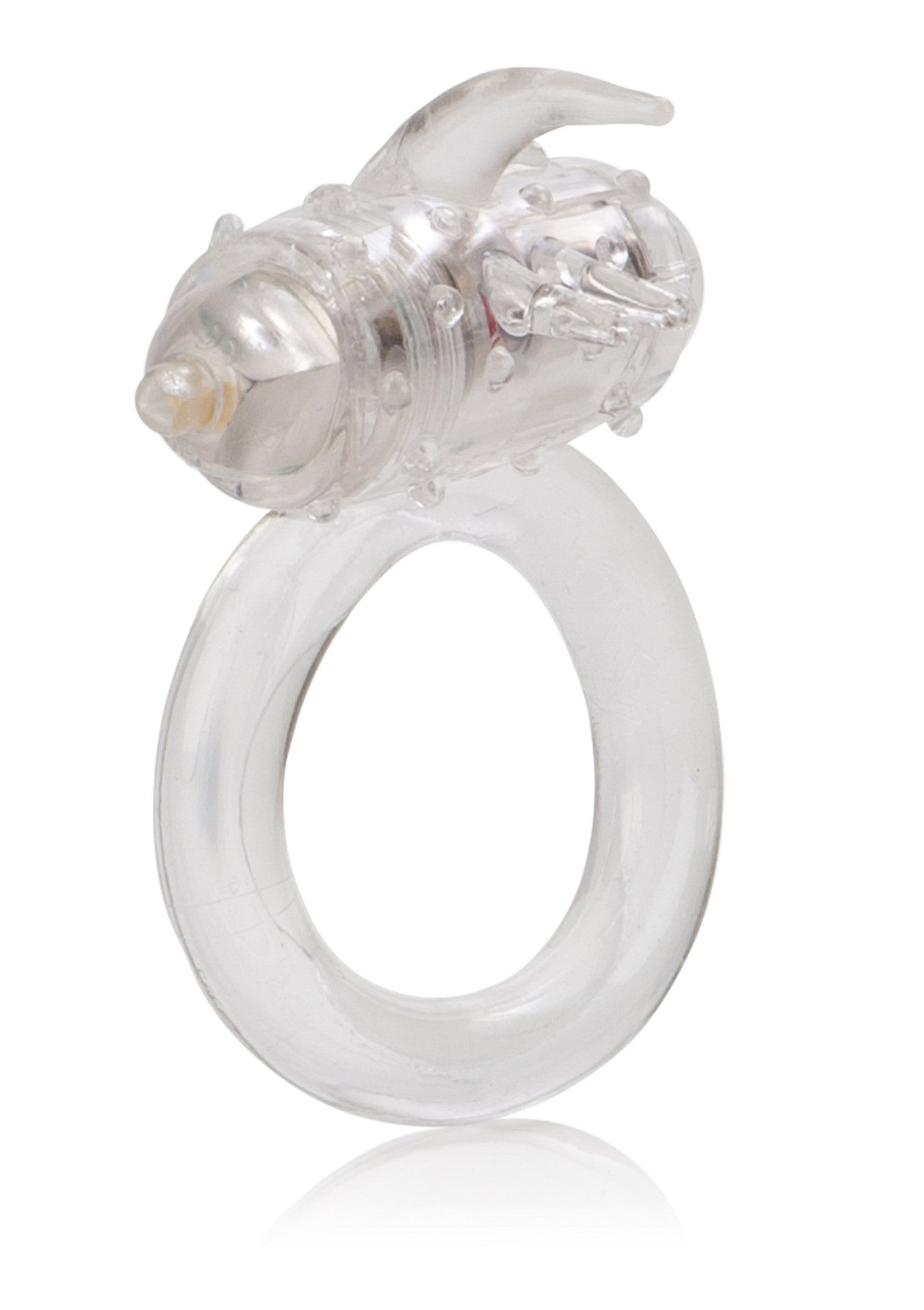 Anneau vibrant transparent pour plus de plaisir. Achetez maintenant pour des sensations intenses!; Transparante vibrerende ring voor extra genot. Koop nu voor intense sensaties!; Clear vibrating cock ring for extra pleasure. Shop now for intense sensations!