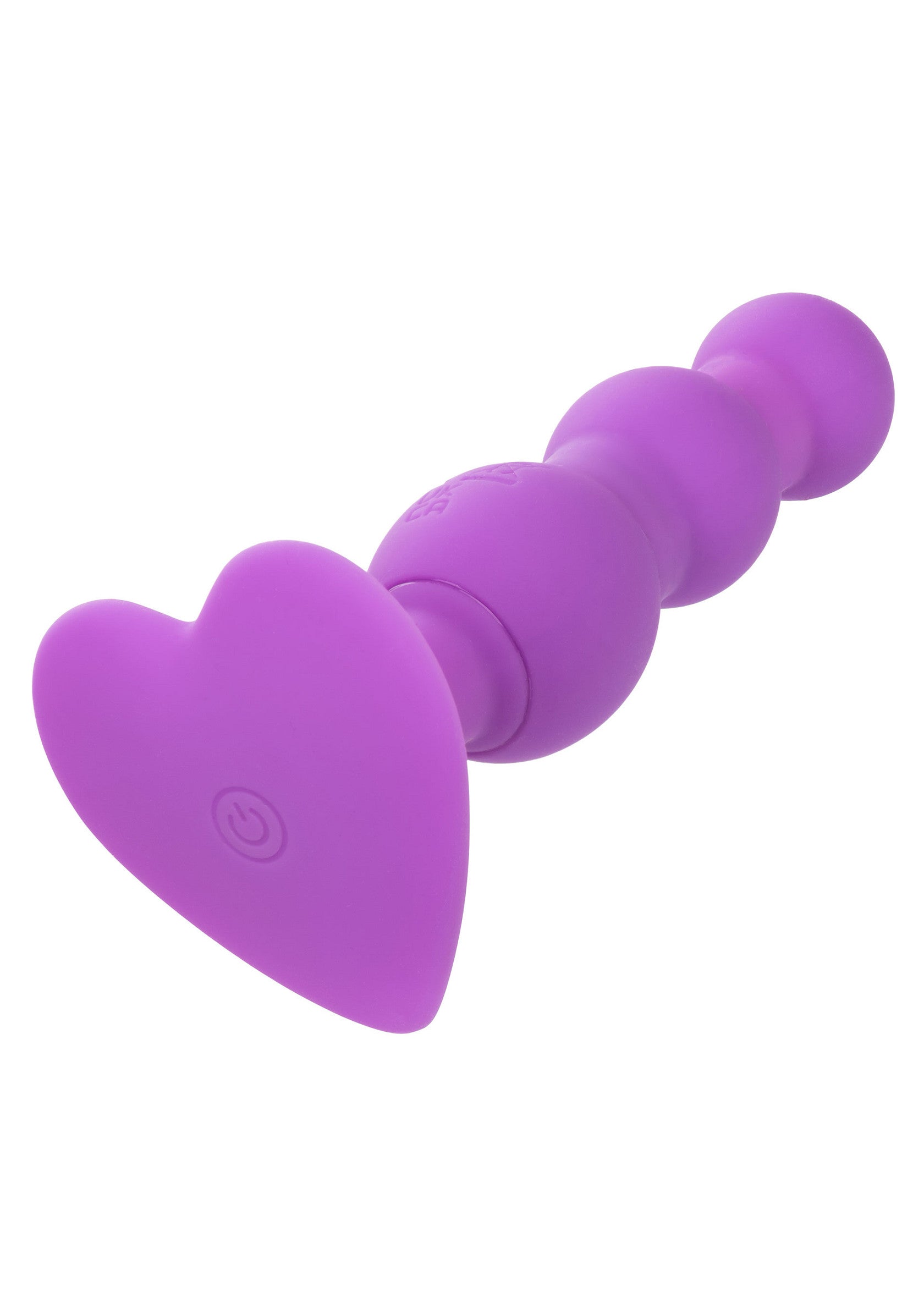 Plug anal violet en forme de coeur pour des sensations intenses.; Paarse anale plug in hartvorm voor intense sensaties.; Purple heart-shaped anal plug for intense sensations.