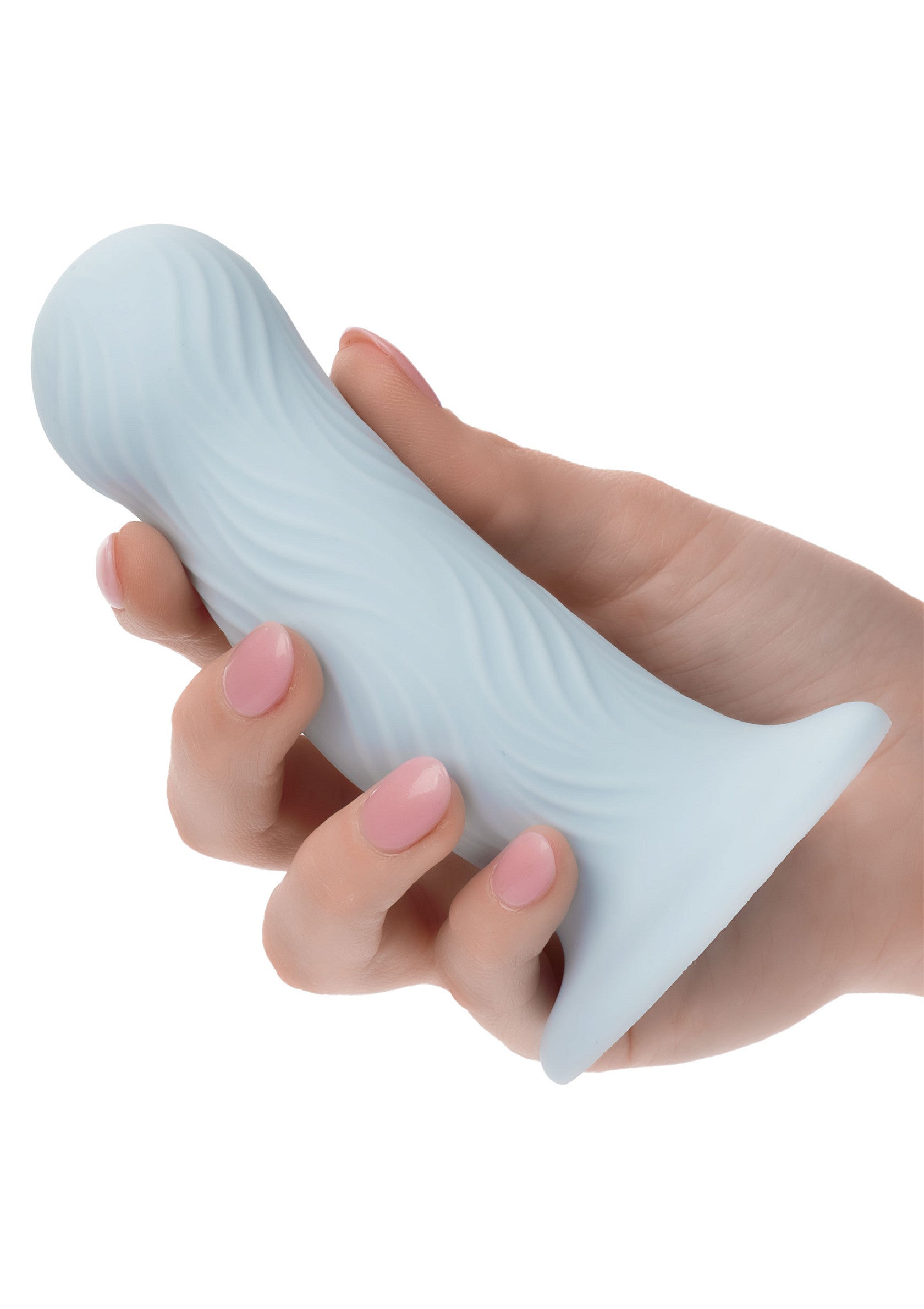 Jouet intime bleu doux, pour le plaisir personnel.; Zacht blauw intiem speeltje, voor persoonlijk genot.; Soft blue intimate toy, for personal pleasure.