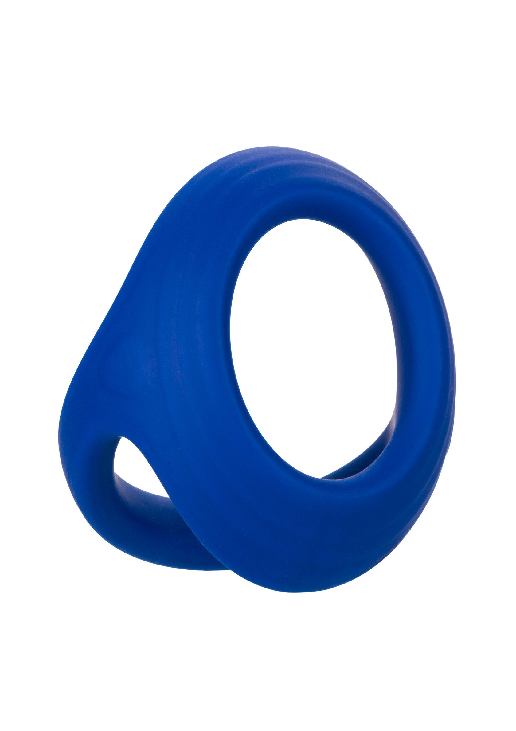 Anneau pénien bleu pour plus de plaisir et d'endurance. Améliorez vos performances avec cet accessoire discret.; Blauwe penisring voor meer plezier en uithoudingsvermogen. Verbeter je prestaties met dit discrete accessoire.; Blue cock ring for enhanced pleasure and stamina. Boost your performance with this discreet accessory.