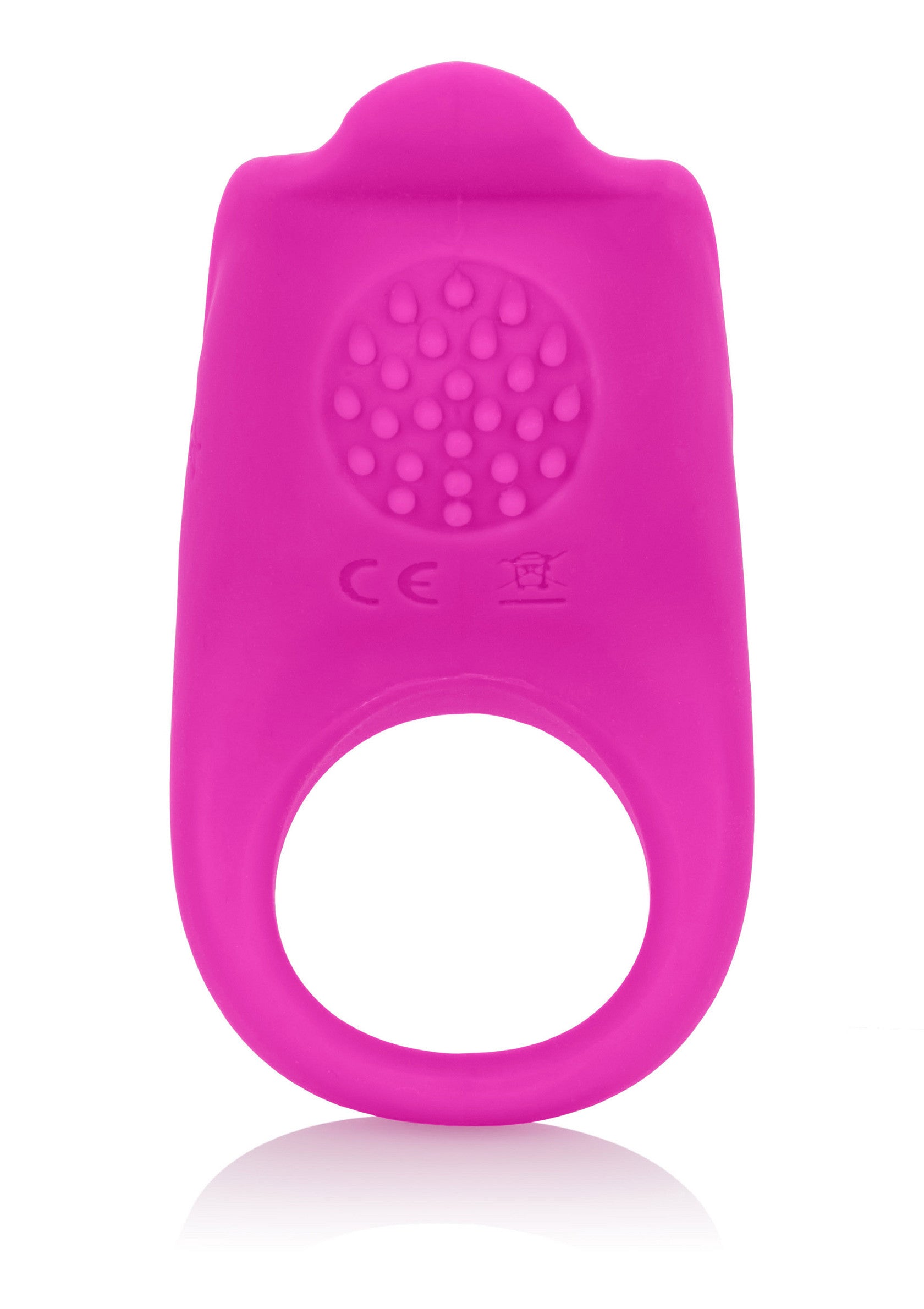 Anneau vibrant rose pour plus de plaisir. Découvrez nos jouets intimes pour couples !; Roze vibrerende ring voor meer plezier. Ontdek ons intieme speelgoed voor koppels!; Pink vibrating cock ring for enhanced pleasure. Explore our intimate toys for couples!