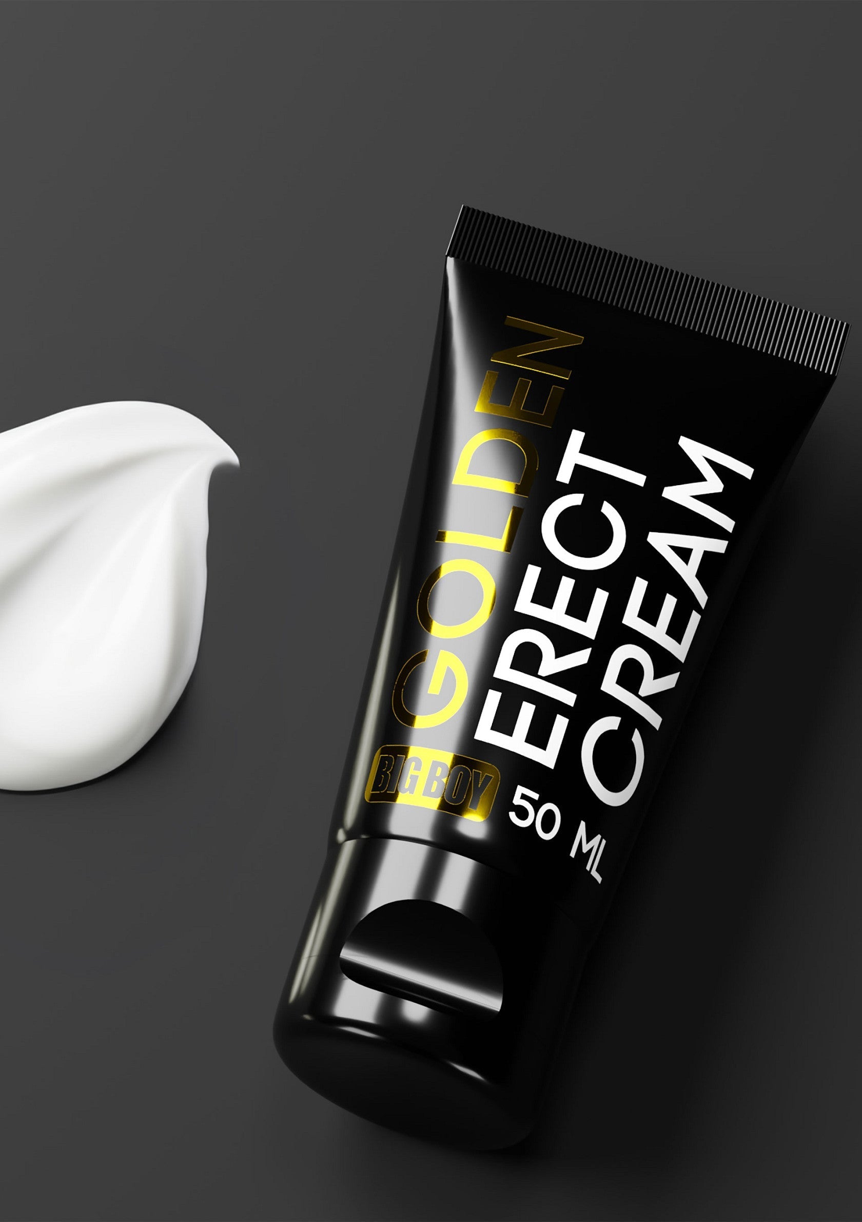 Crème pour l'érection Golden Erect Cream pour une stimulation et une satisfaction maximales. Pot de 50ml.; Golden Erect Cream voor maximale stimulatie en voldoening. Pot van 50 ml.; Golden Erect Cream for maximum stimulation and satisfaction. 50ml pot.